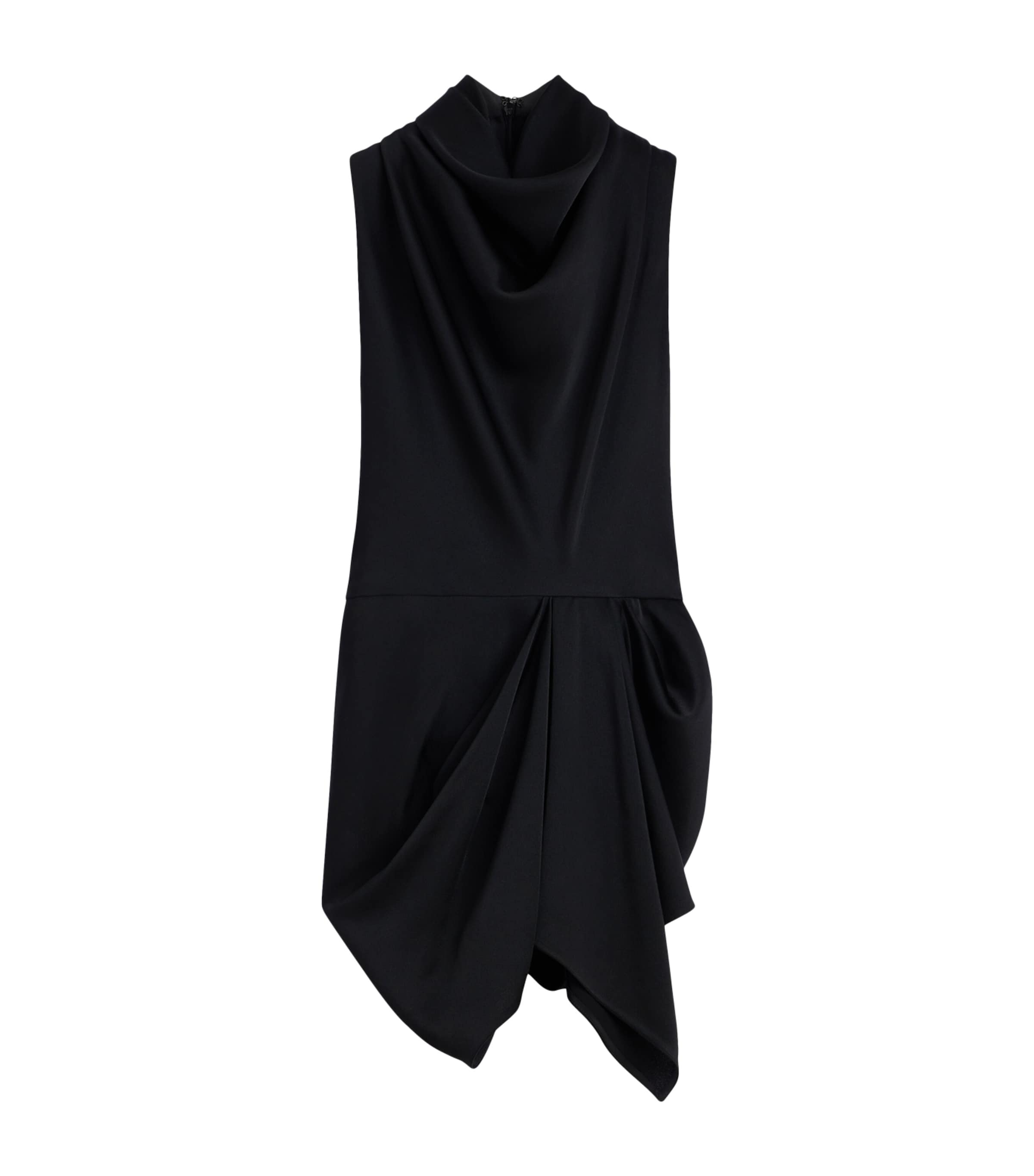 Givenchy Womens Draped Cowl-Neck Blouse