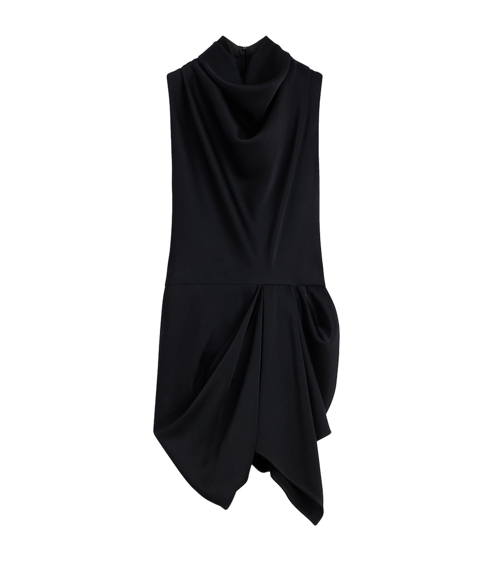 Givenchy Womens Draped Cowl-Neck Blouse