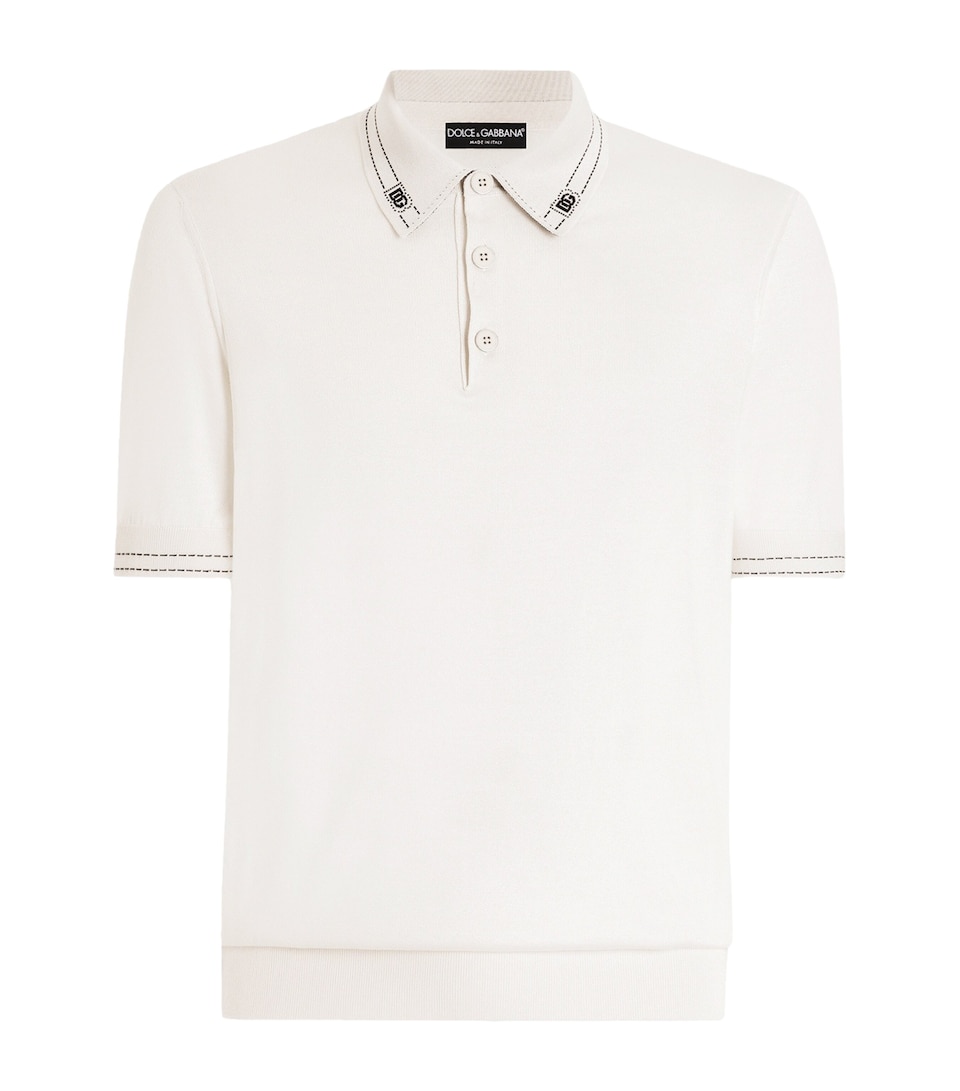 Silk Polo Shirt
