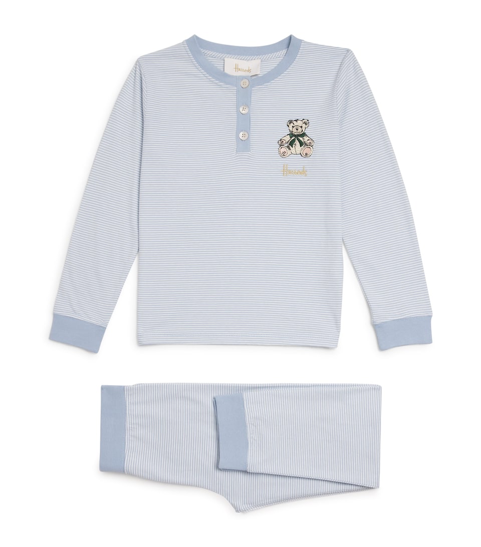 Organic Cotton Jersey Stripe Pyjamas (2-8 Years)