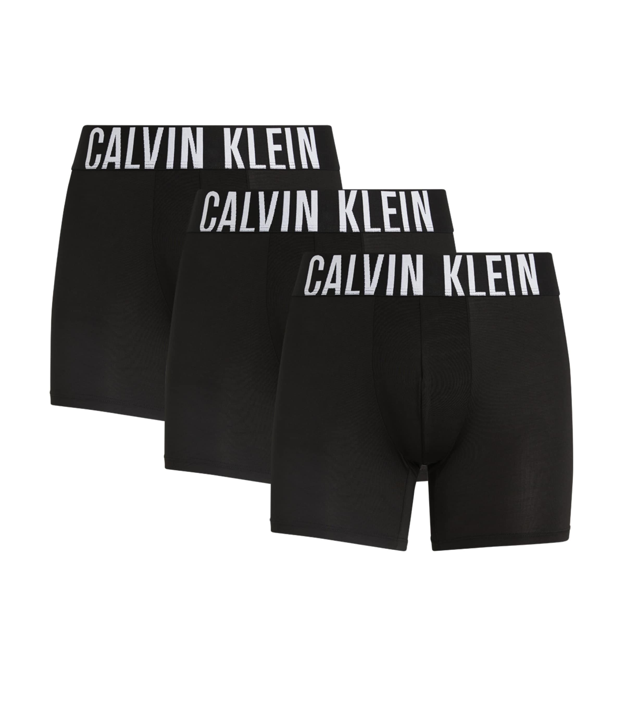 Calvin Klein Mens Intense Power Boxer Briefs (Pack of 3) Black
