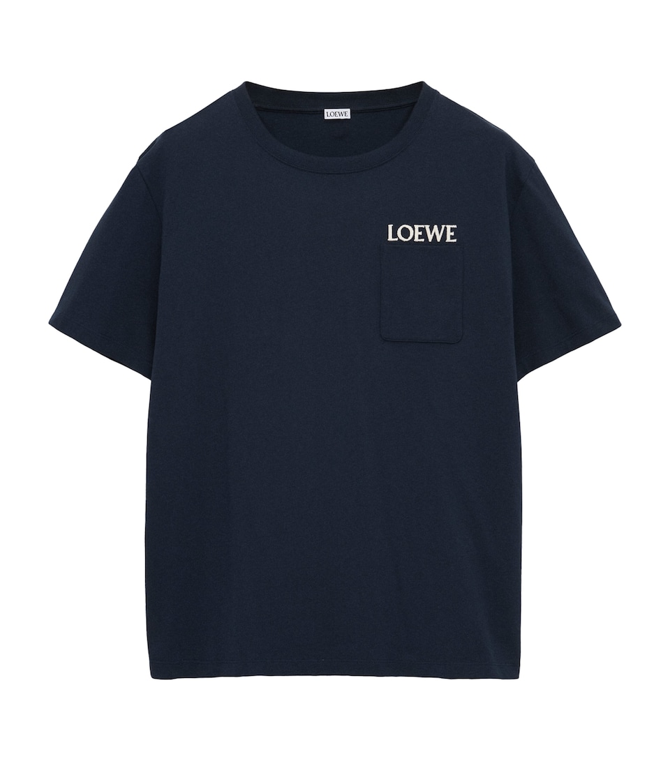 Cotton Pocket Logo T-Shirt