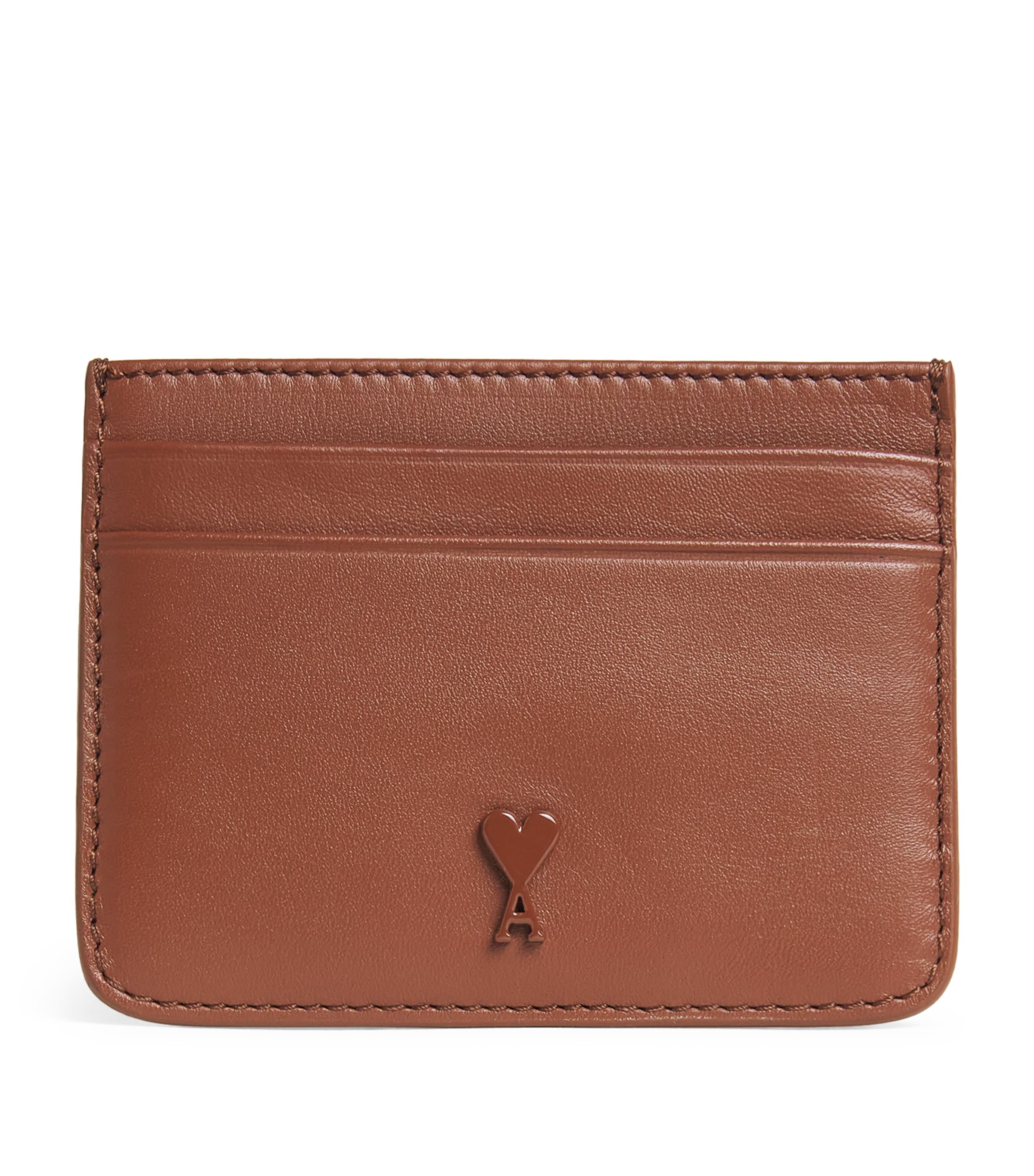 Leather Ami de Coeur Card Holder