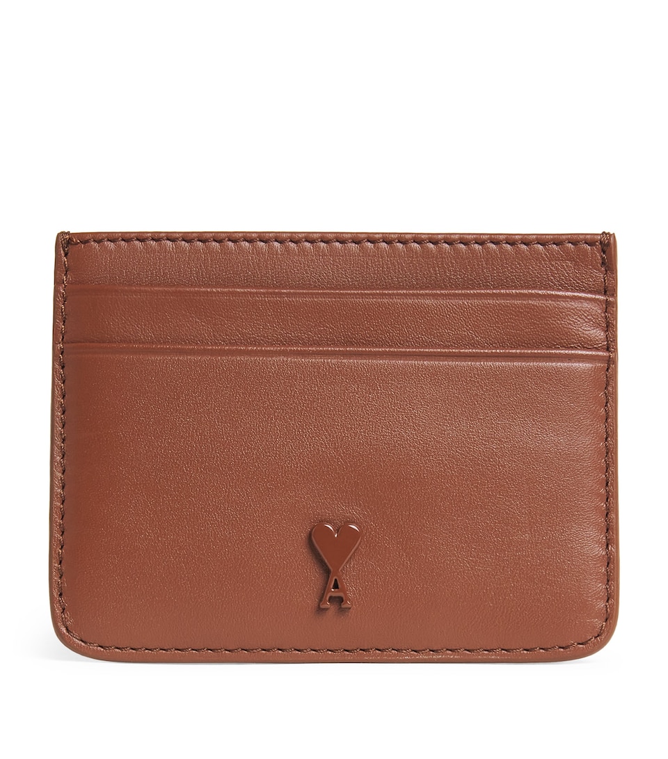Leather Ami de Coeur Card Holder