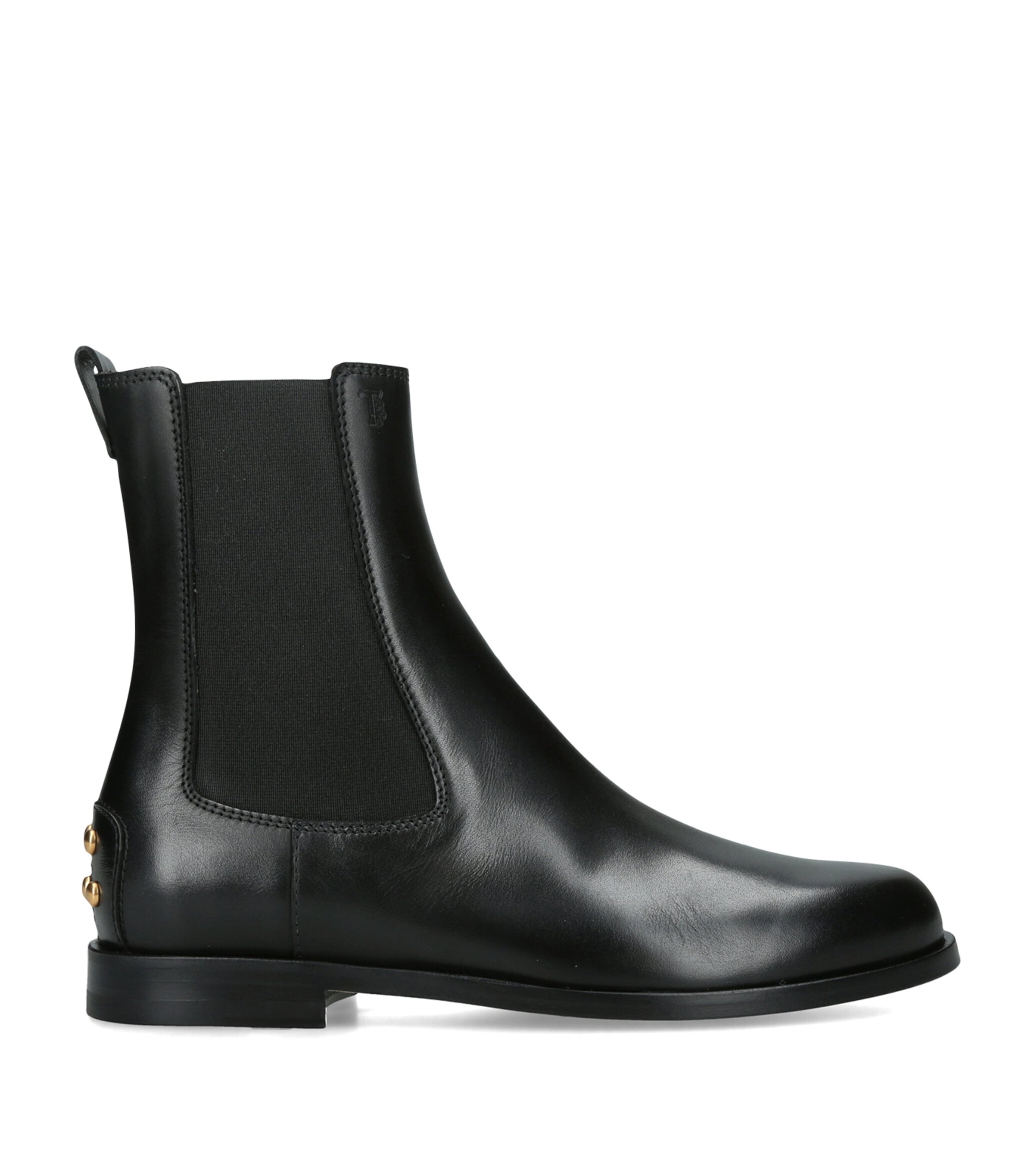Tod's Leather Chelsea Boots Black