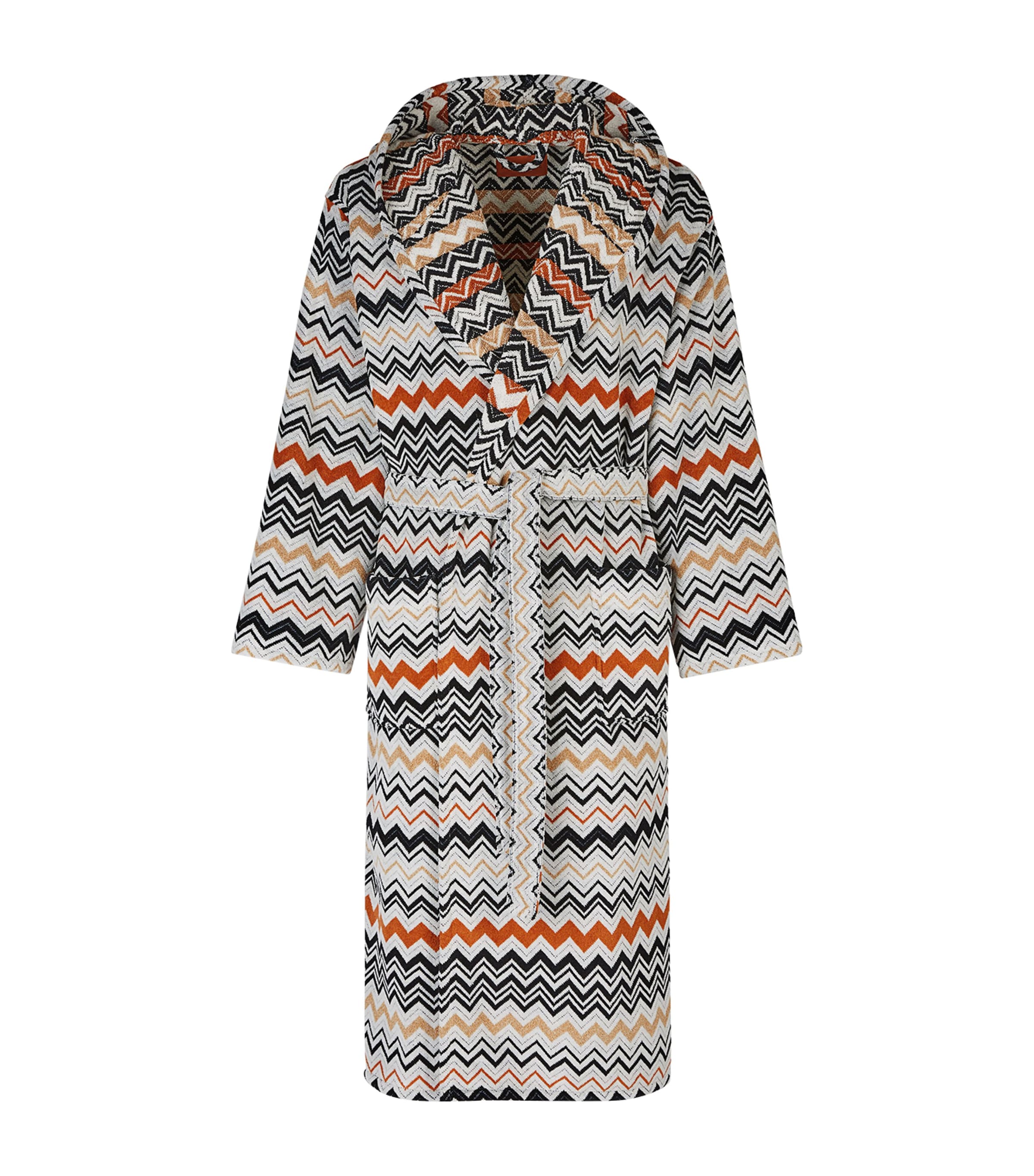 Zigzag Bernard Hooded Robe (Small)