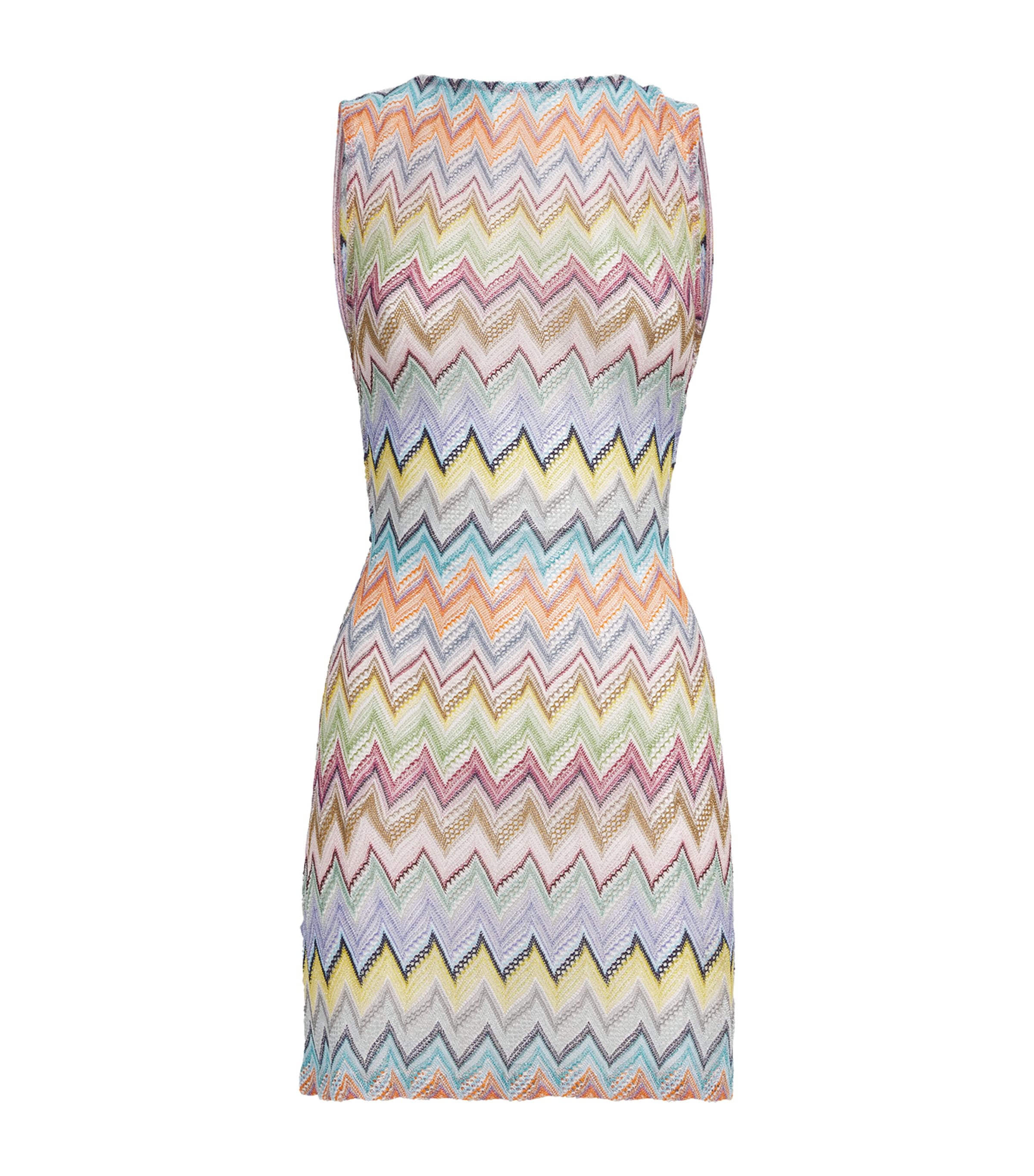 Missoni Womens Zigzag Mini Dress Smsor Multicolor
