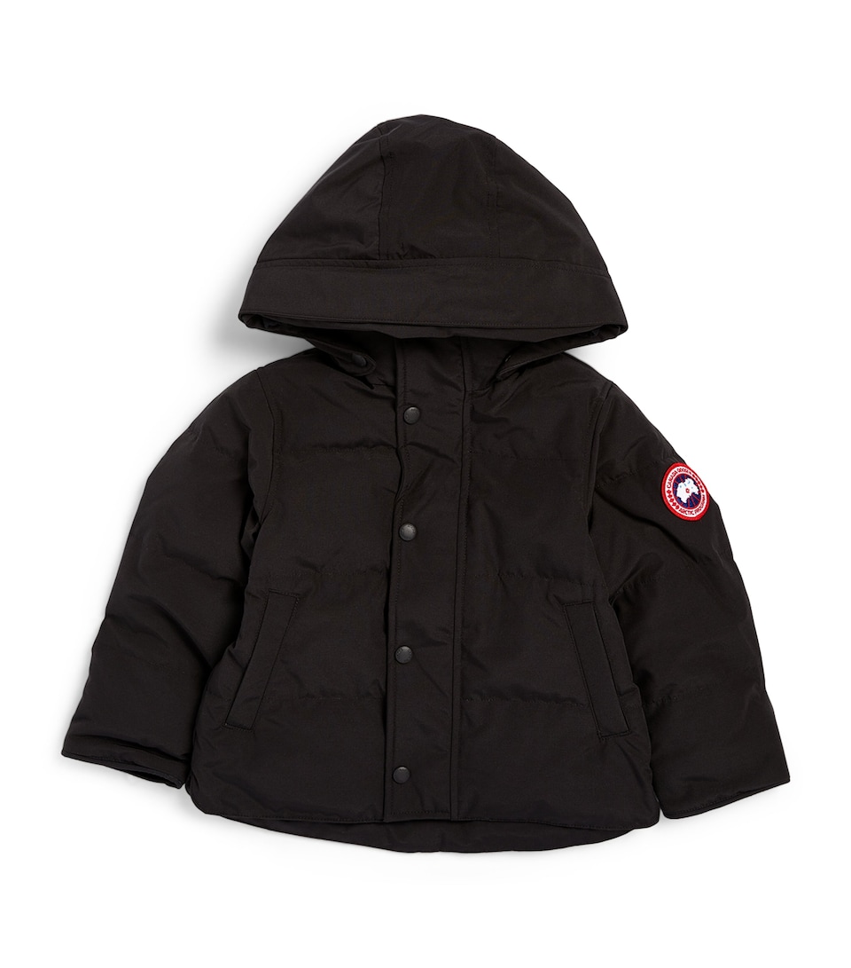 Canada Goose Kids Snowy Owl Parka (2-7 Years) Black