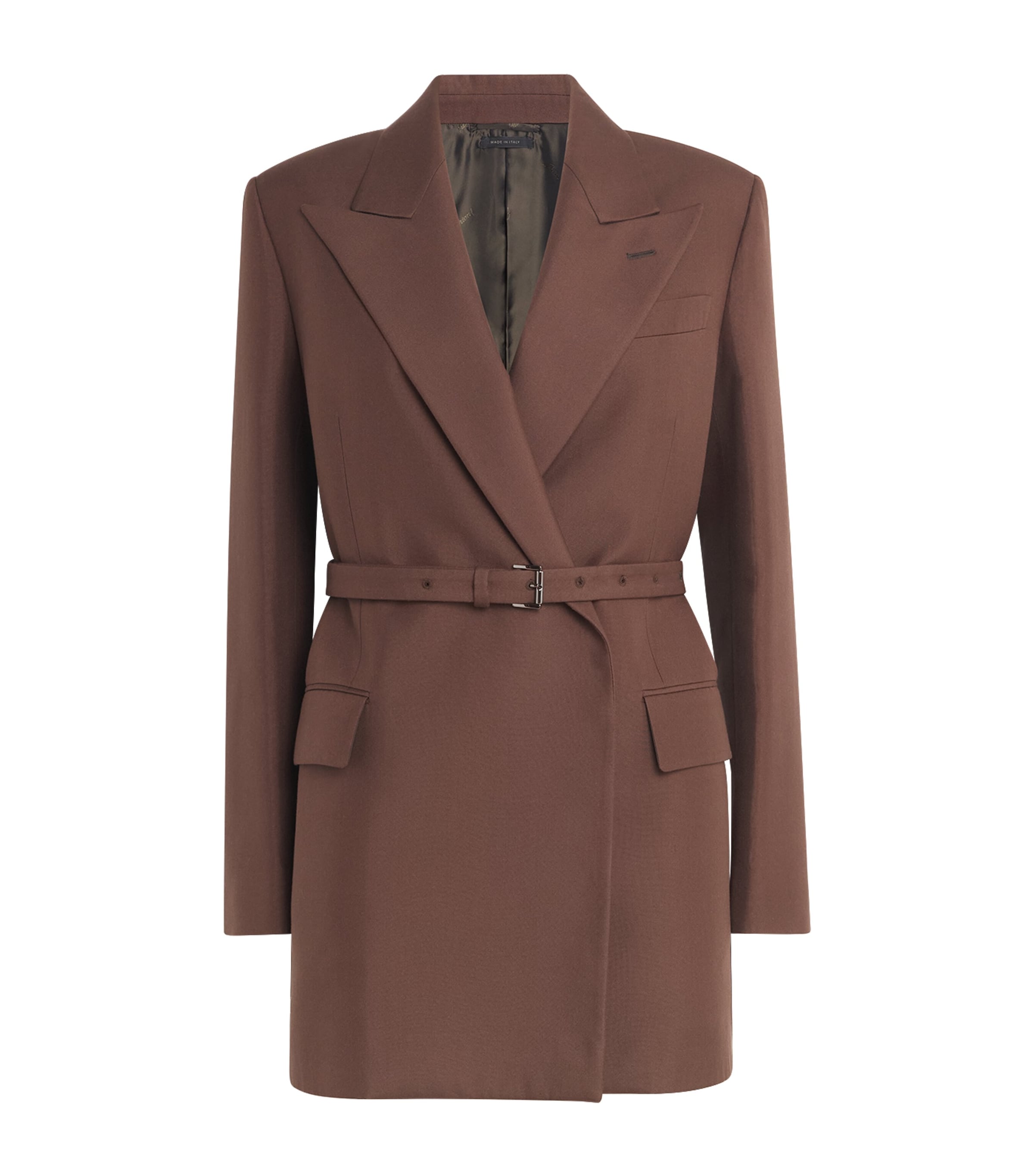 Silk Belted Prisca Blazer