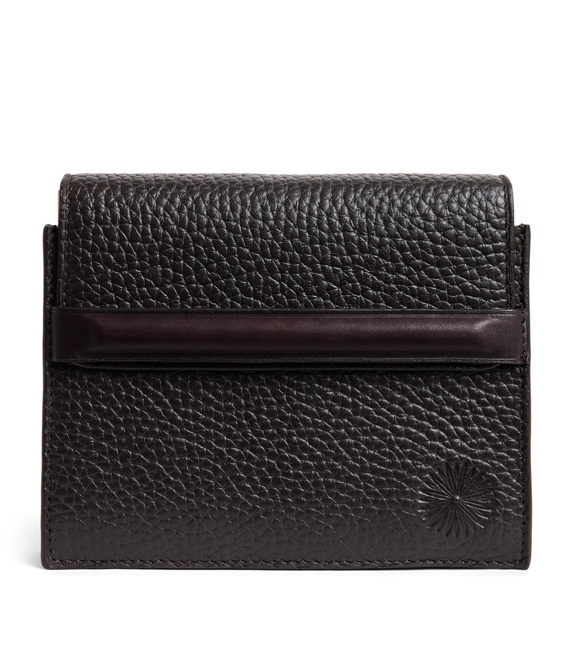 Purdey Leather Double Card Set Holder Dbr