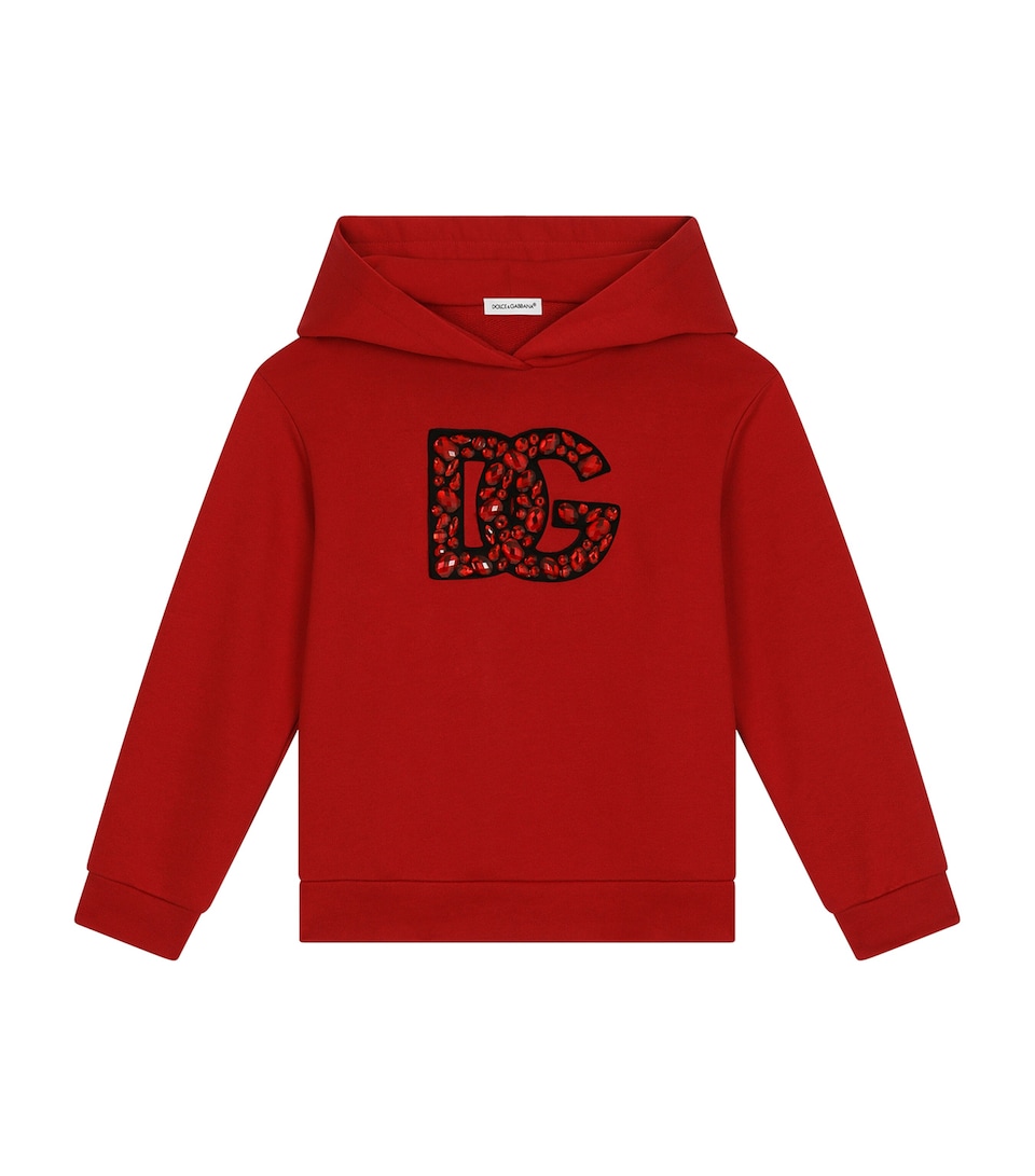 Cotton Logo-Embellished Hoodie (2-6 Years)