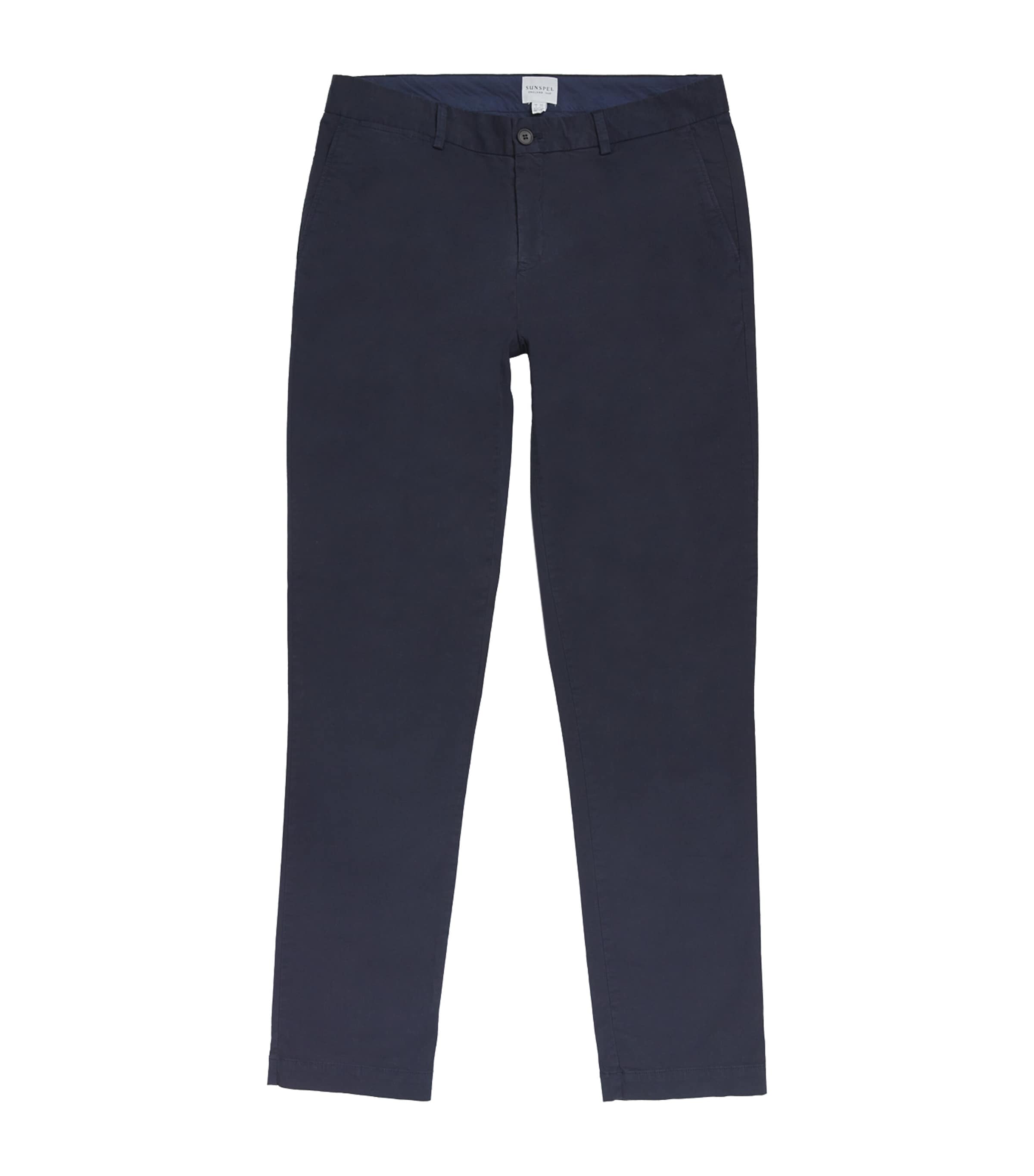 Stretch-Cotton Slim Chinos
