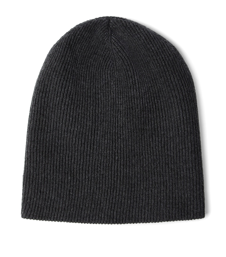 Cashmere Rib Beanie