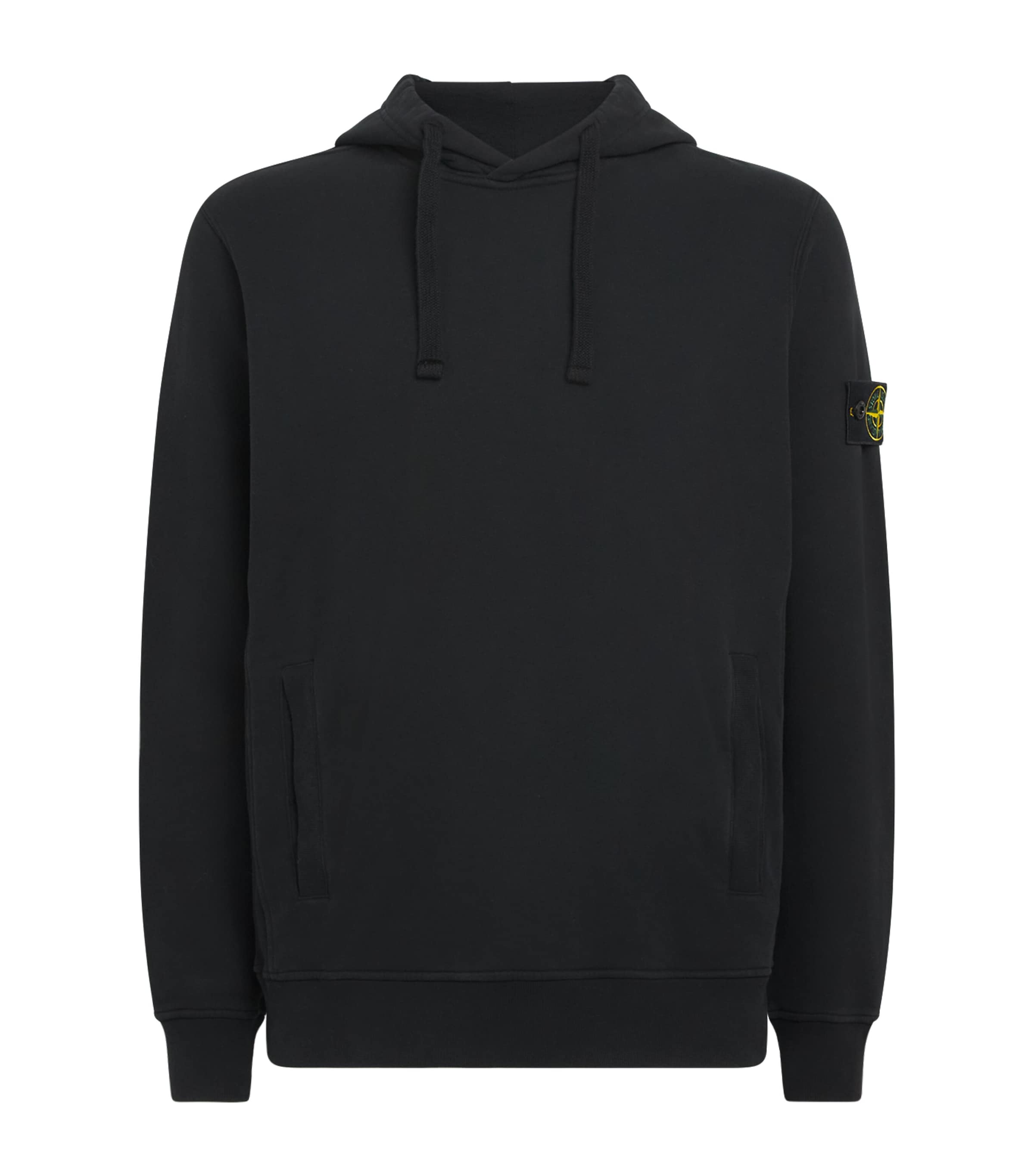 Stone Island Mens Organic Cotton Compass Hoodie
