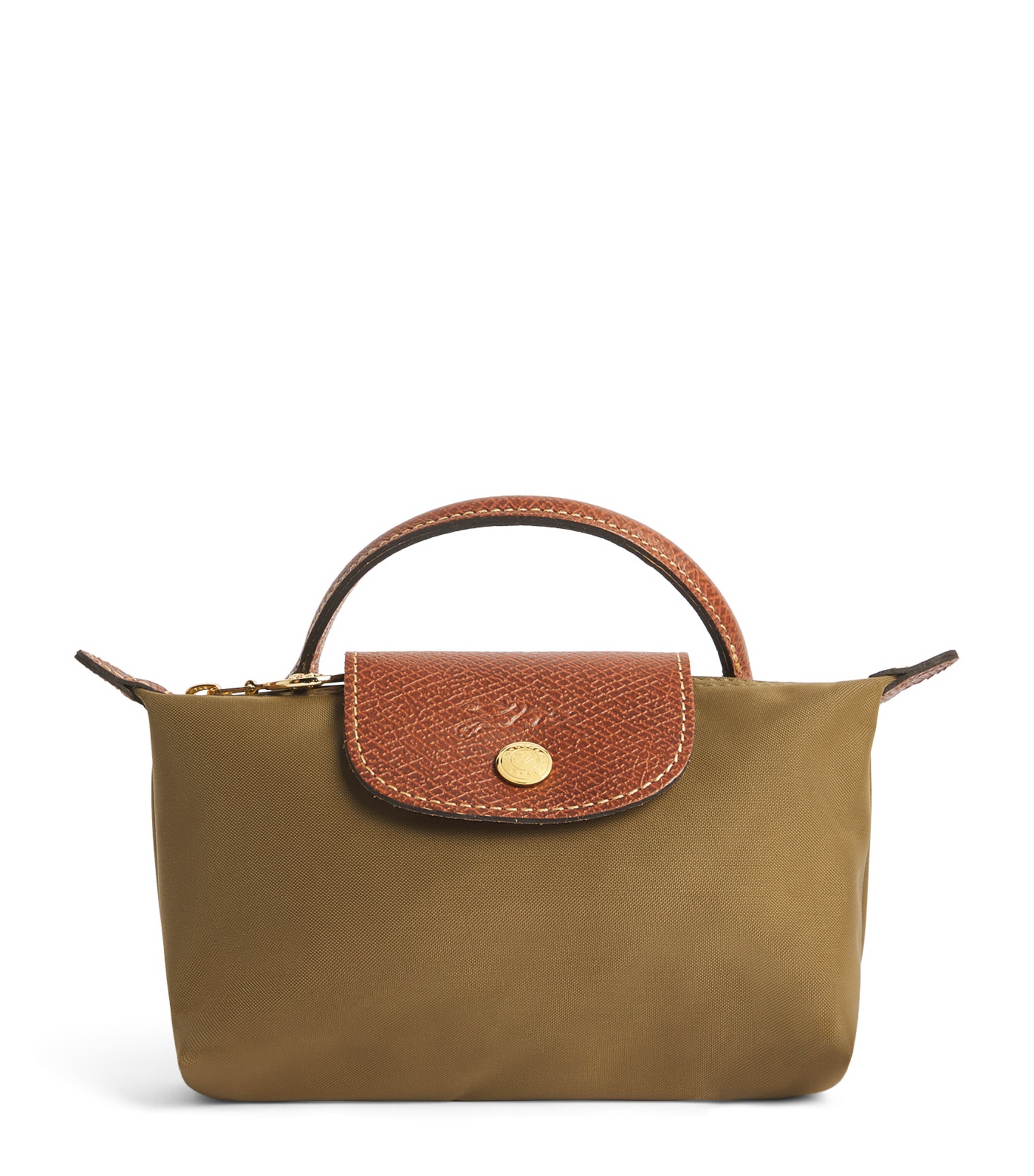 Longchamp Le Pliage Original Pouch Olive
