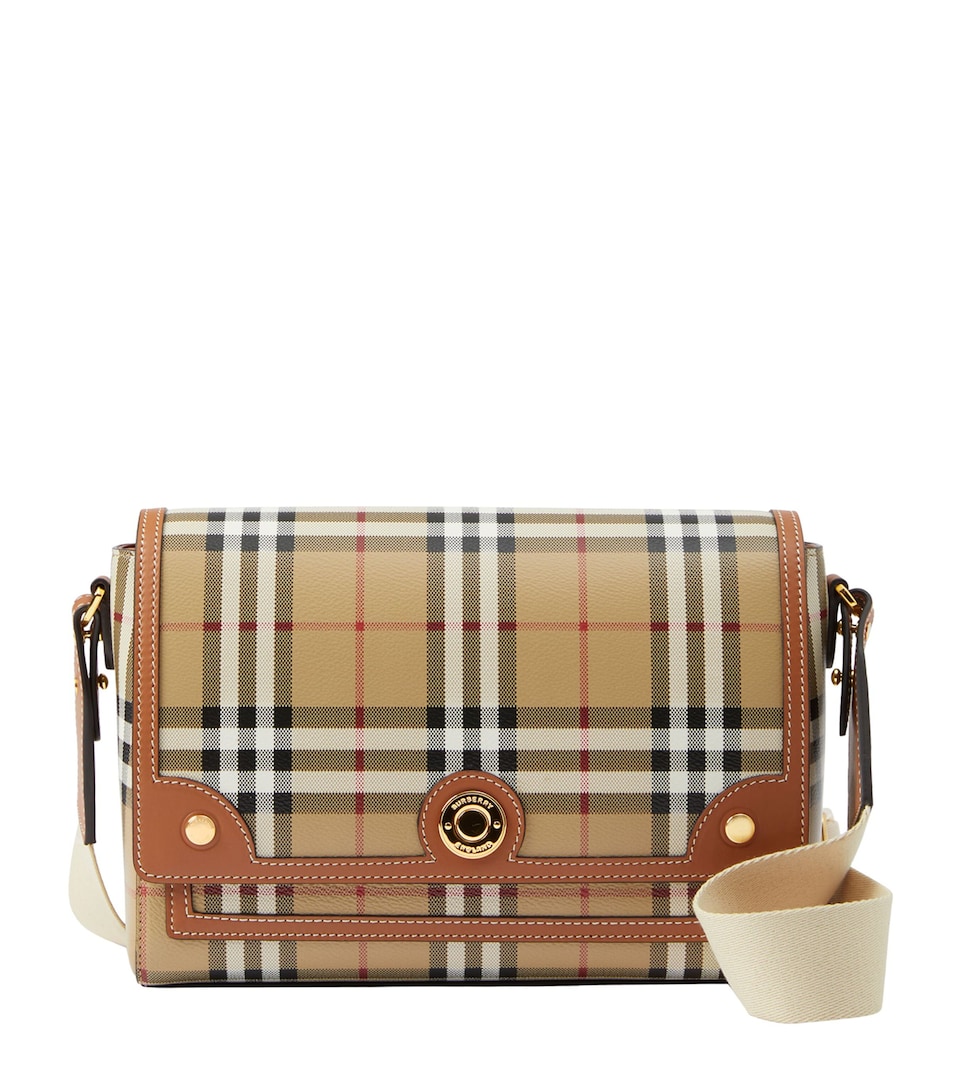 Check Note Cross-Body Bag