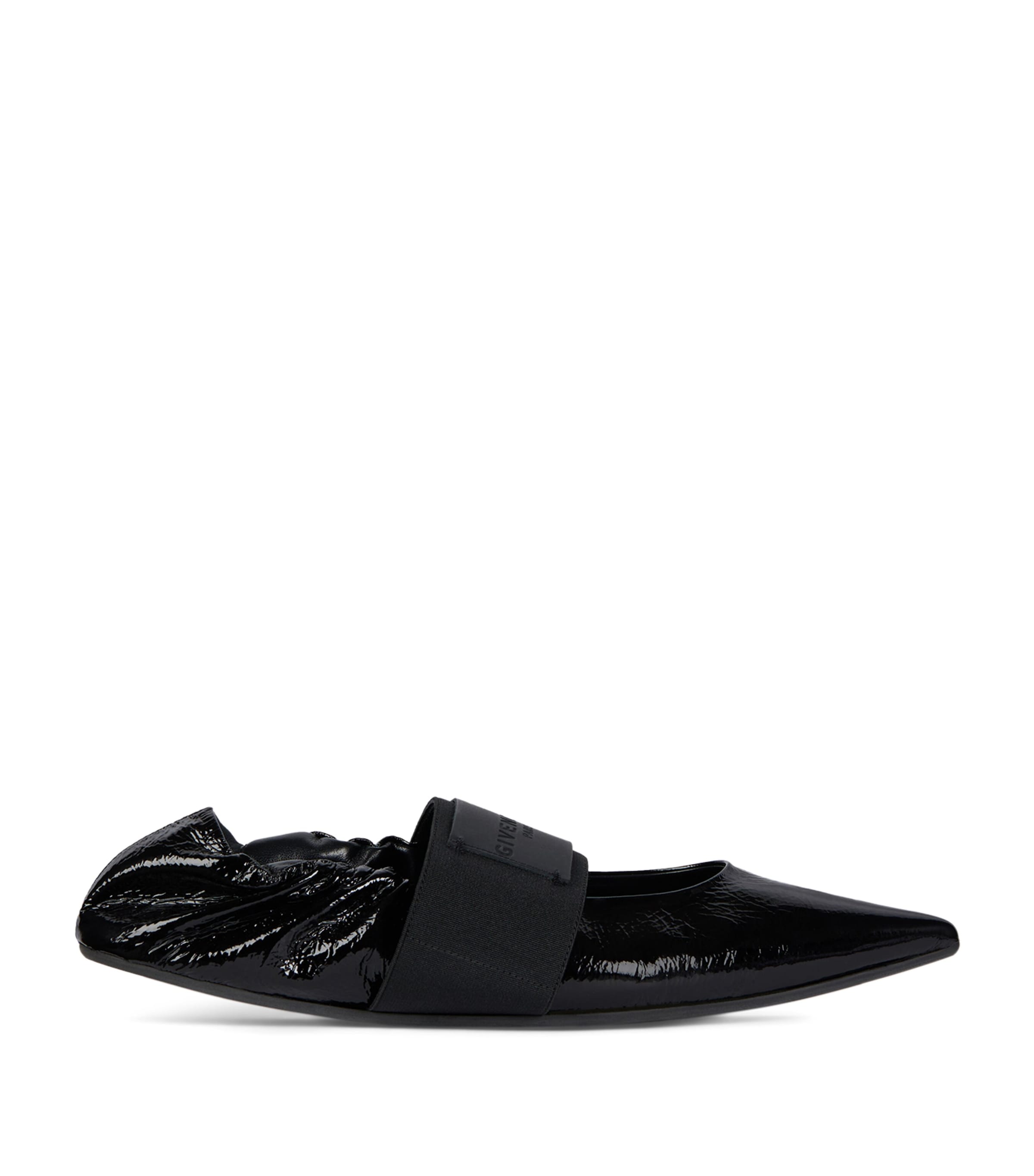 Givenchy Leather Crush Ballet Flats