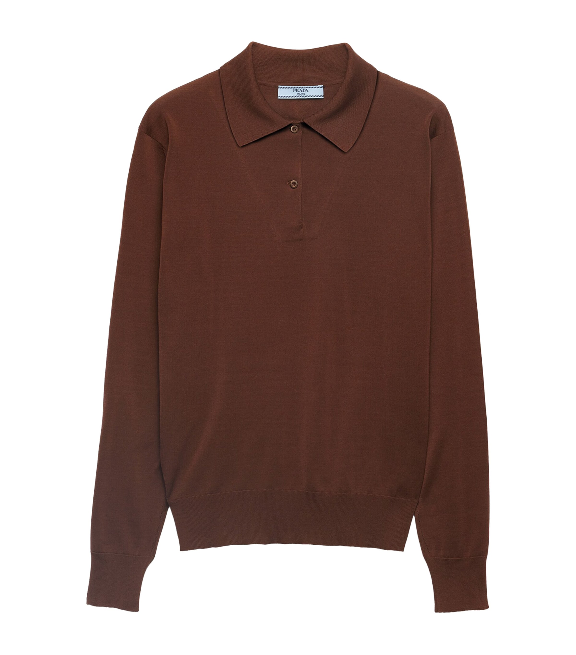 Cotton Polo Sweatshirt