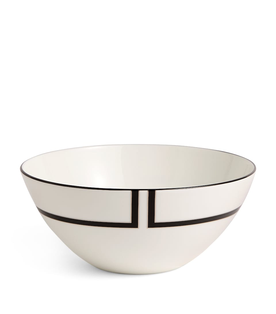 Wedgwood x Vera Wang Luxe Graphite Cereal Bowl (16cm) White