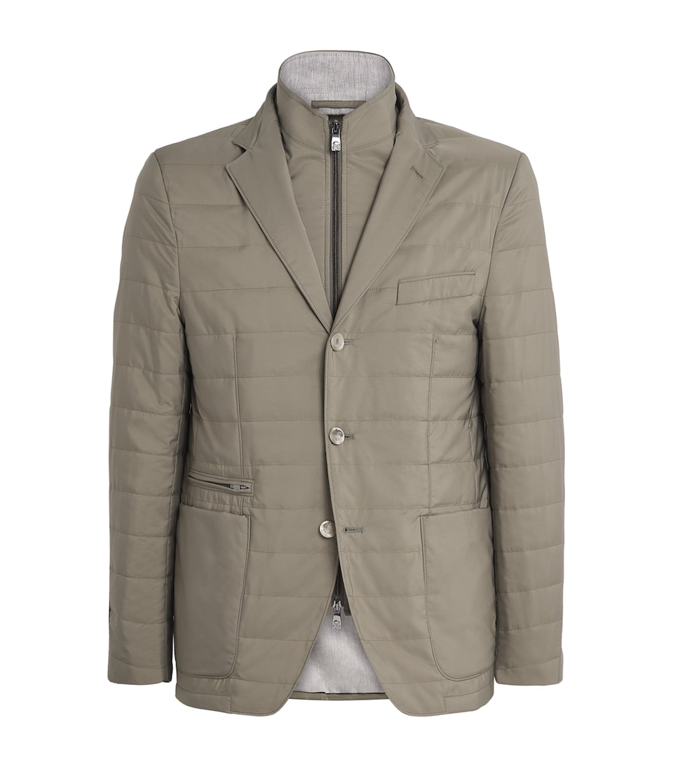 Technical Hybrid Blazer Jacket