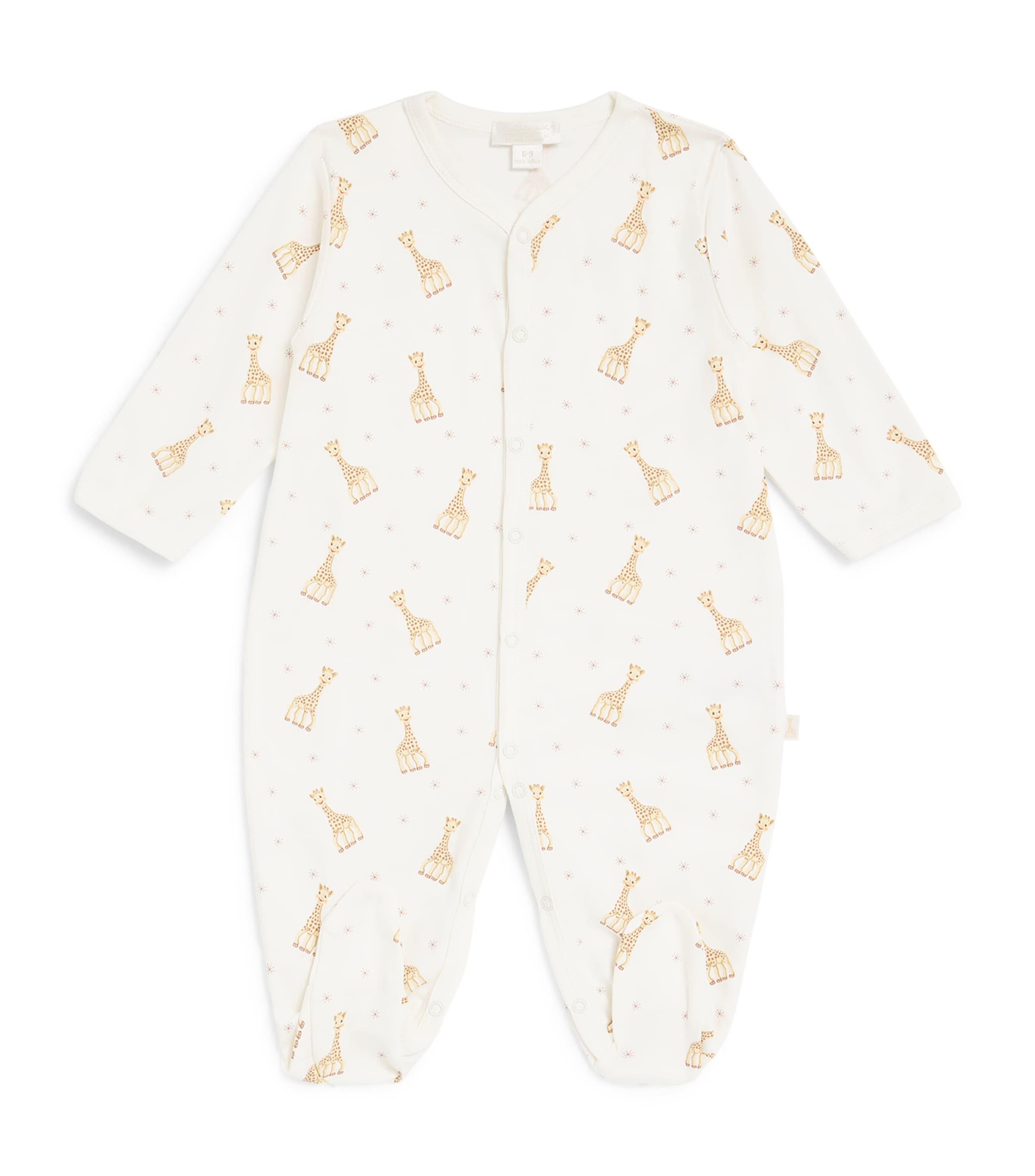 Pima Cotton Sophie La Girafe All-In-One (Premature Baby - 9 Months)