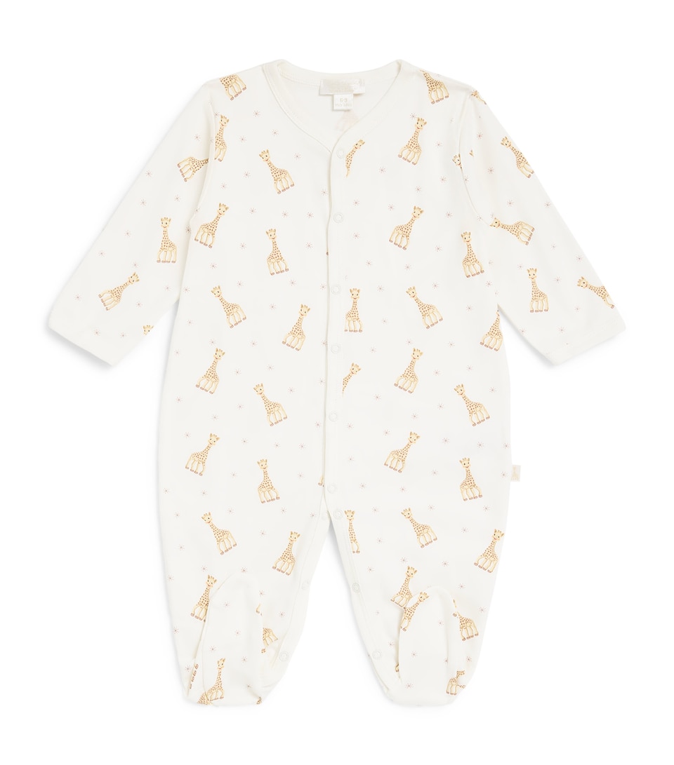 Pima Cotton Sophie La Girafe All-In-One (Premature Baby - 9 Months)