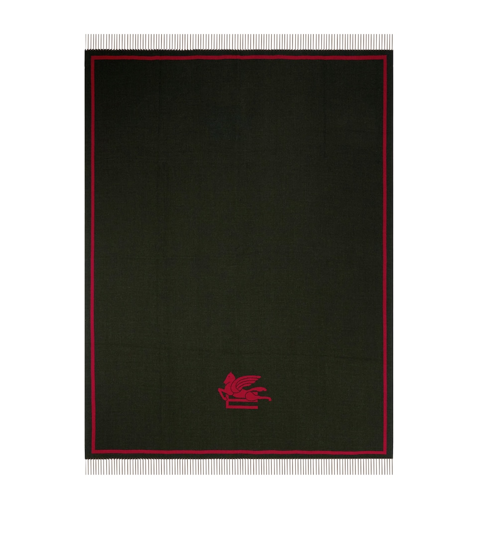 Wool Fringed Boyd Throw (140cm x 180cm)