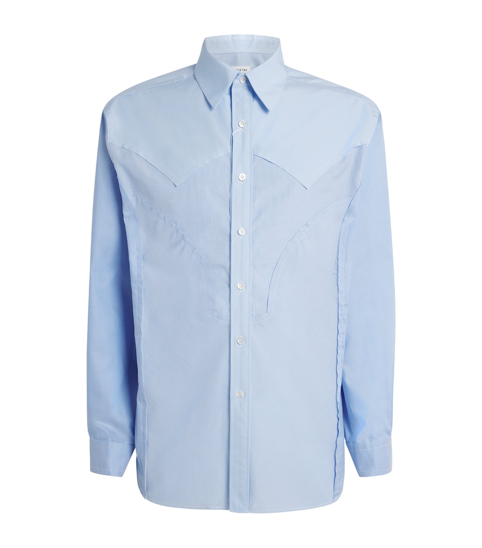 Cotton Panel Shirt