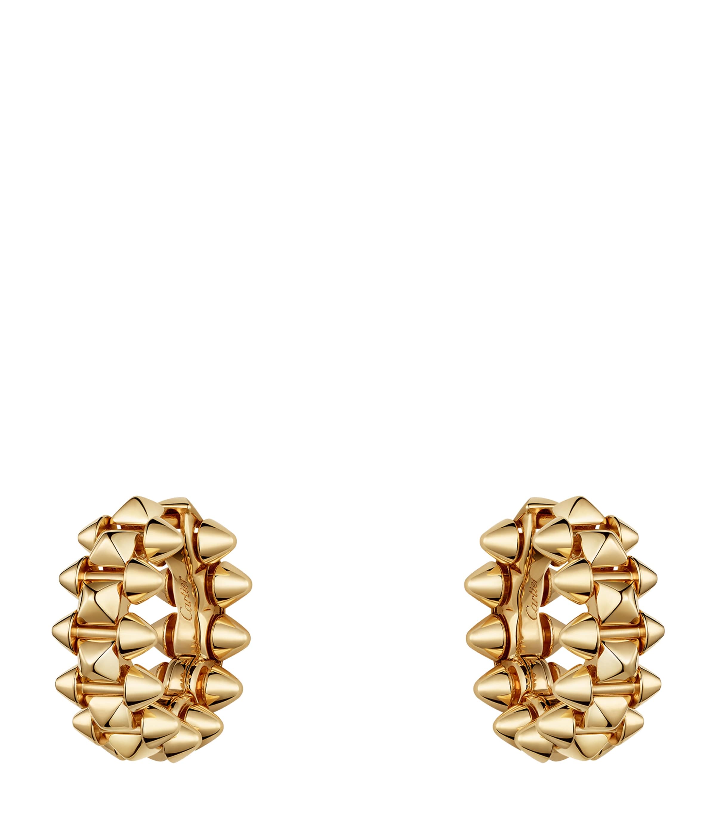 Cartier Yellow Gold Clash de Cartier Hoop Earrings Yellow Gold