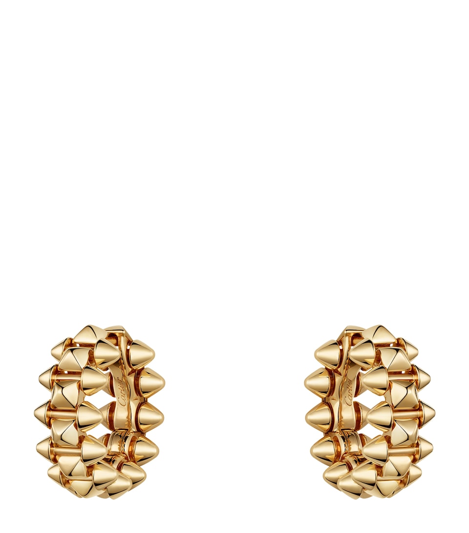 Cartier Yellow Gold Clash de Cartier Hoop Earrings Yellow Gold