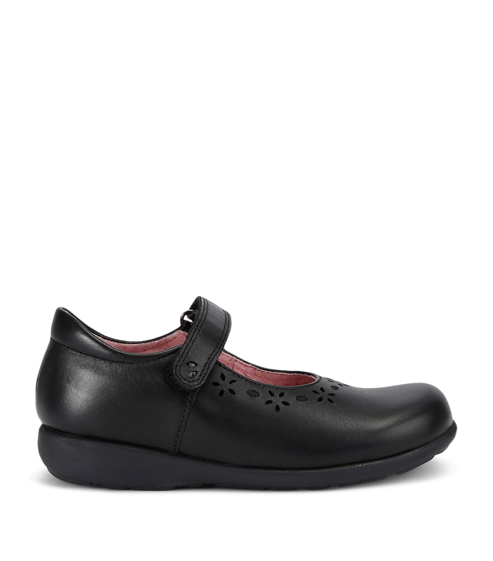 Start-Rite Leather Emily Mary Janes Black