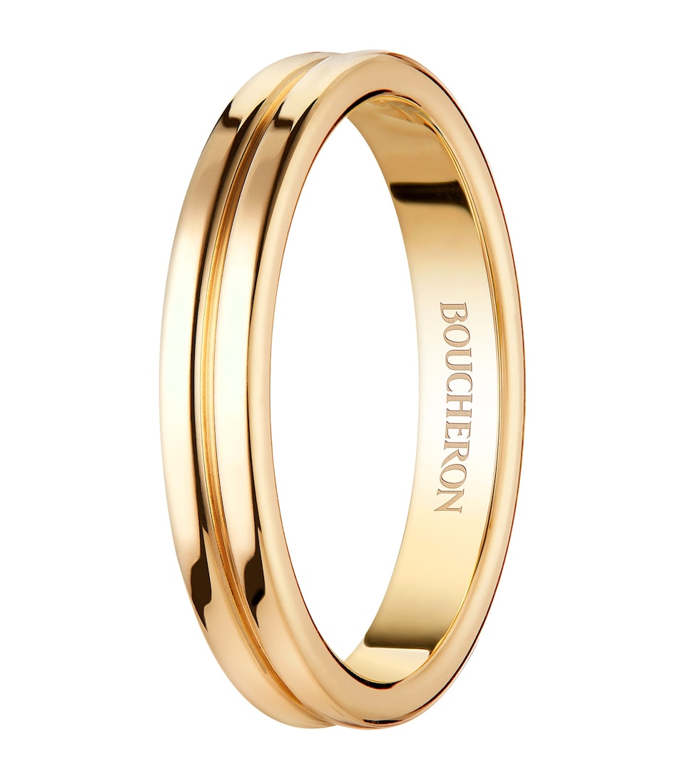 Yellow Gold Quatre Godron Ring