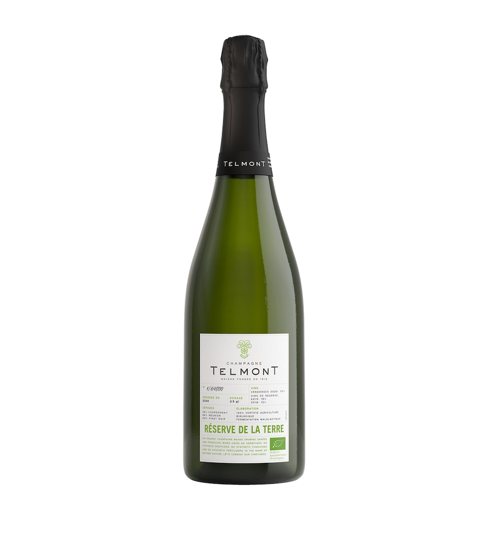 Telmont Reserve De La Terre Organic Champagne (75cl) – Champagne, France