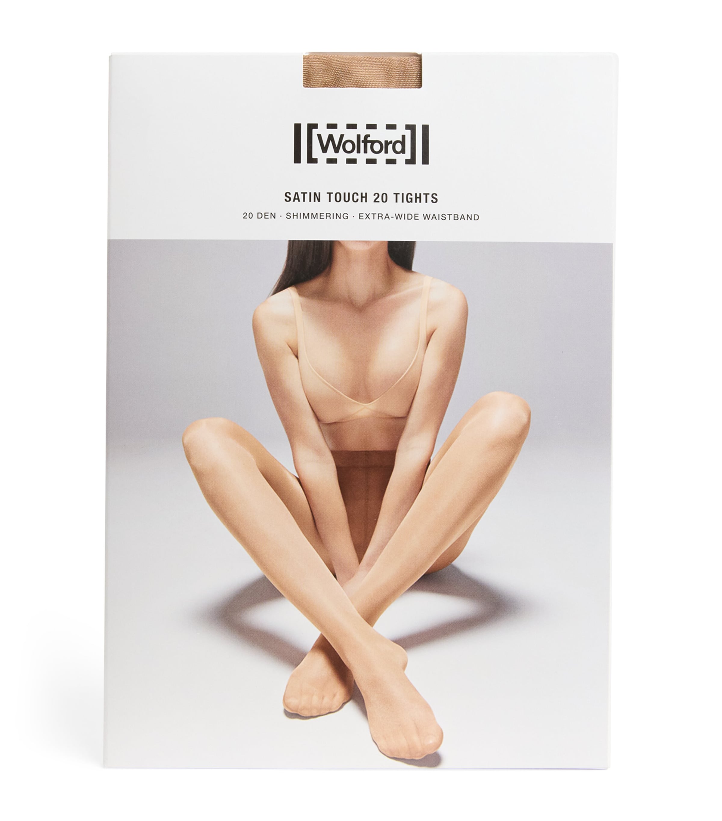 Wolford Womens Satin Touch 20 Tights Honey