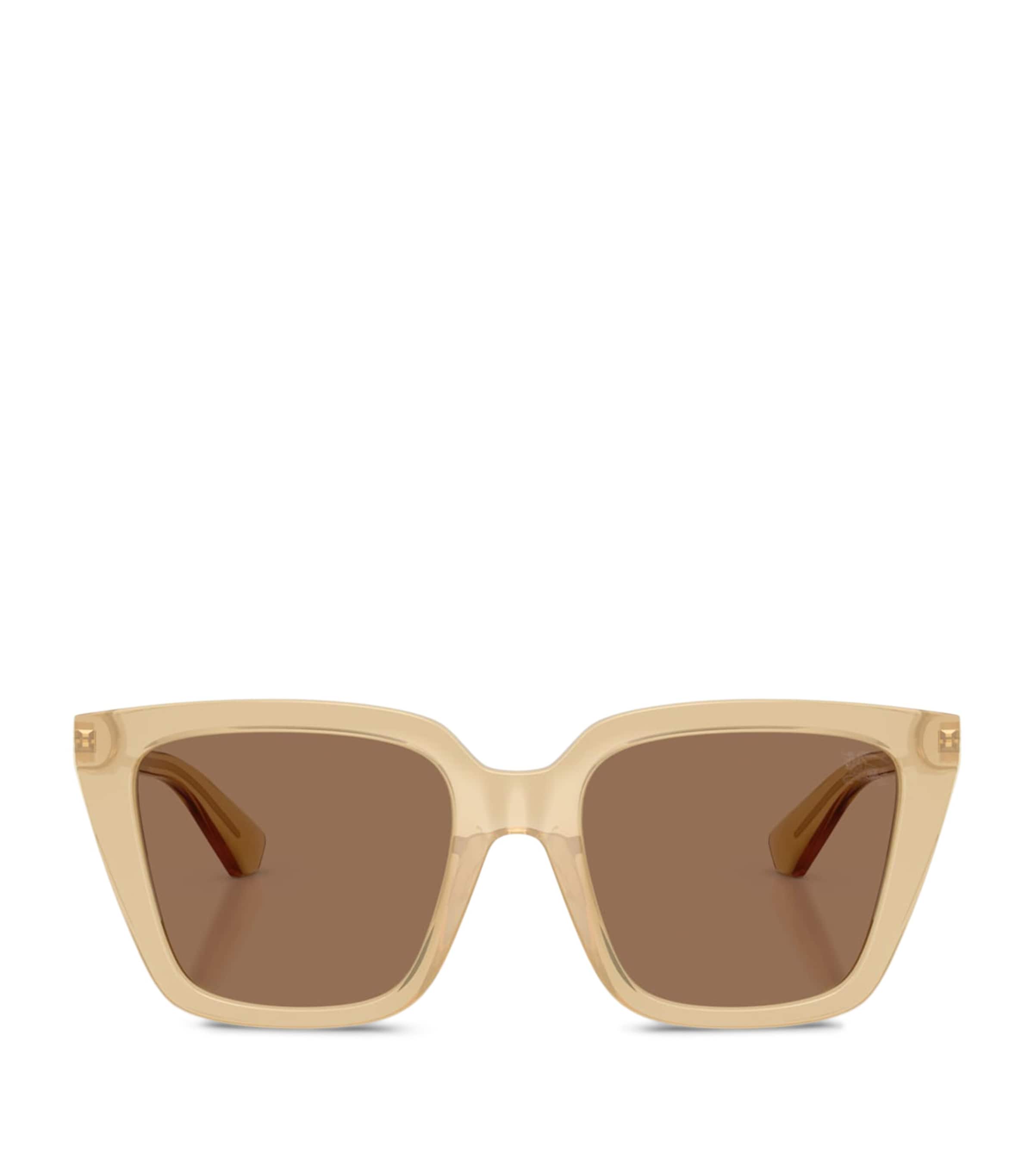 Burberry Injected BE4473U Square Sunglasses Yellow