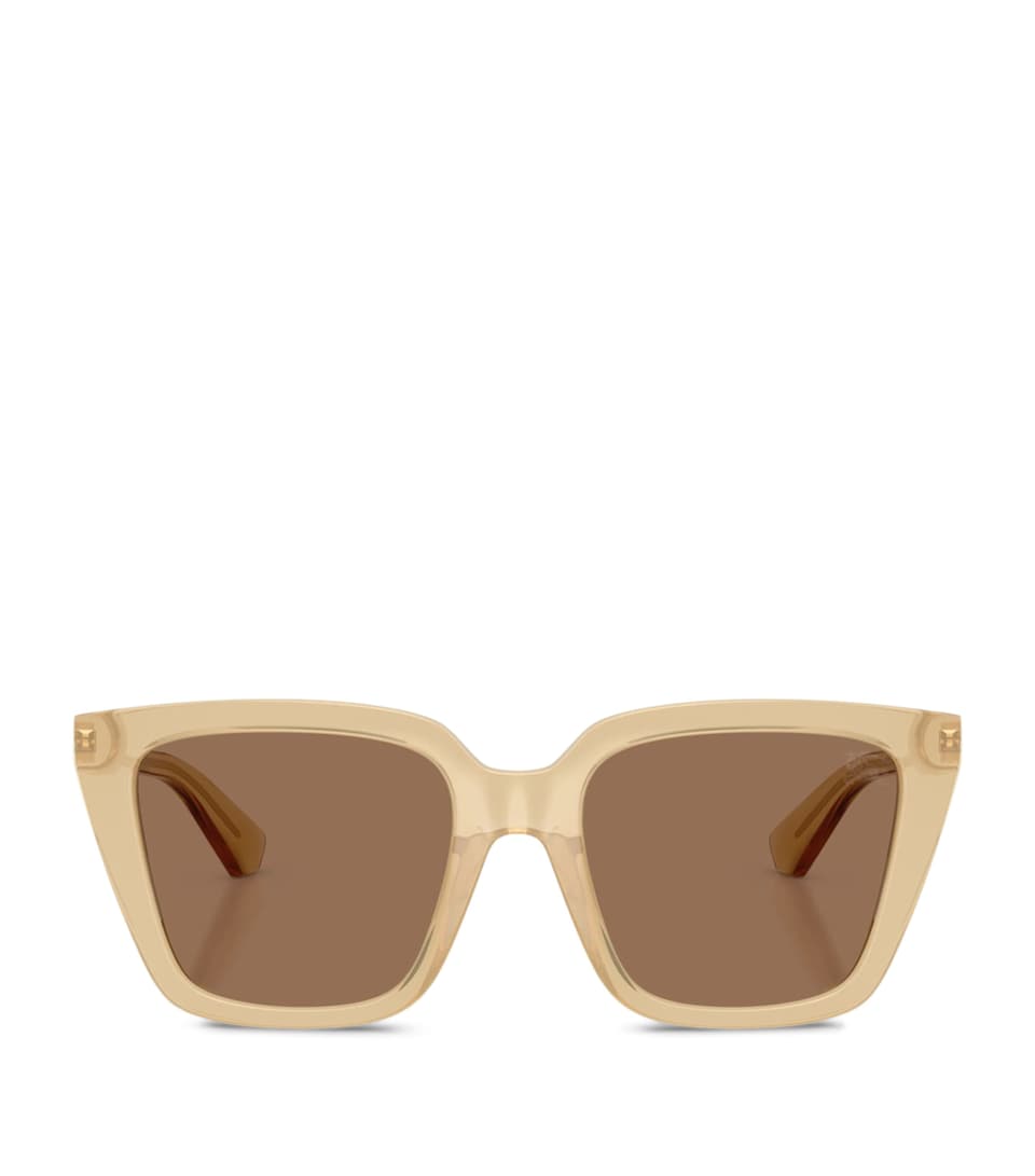 Burberry Injected BE4473U Square Sunglasses Yellow