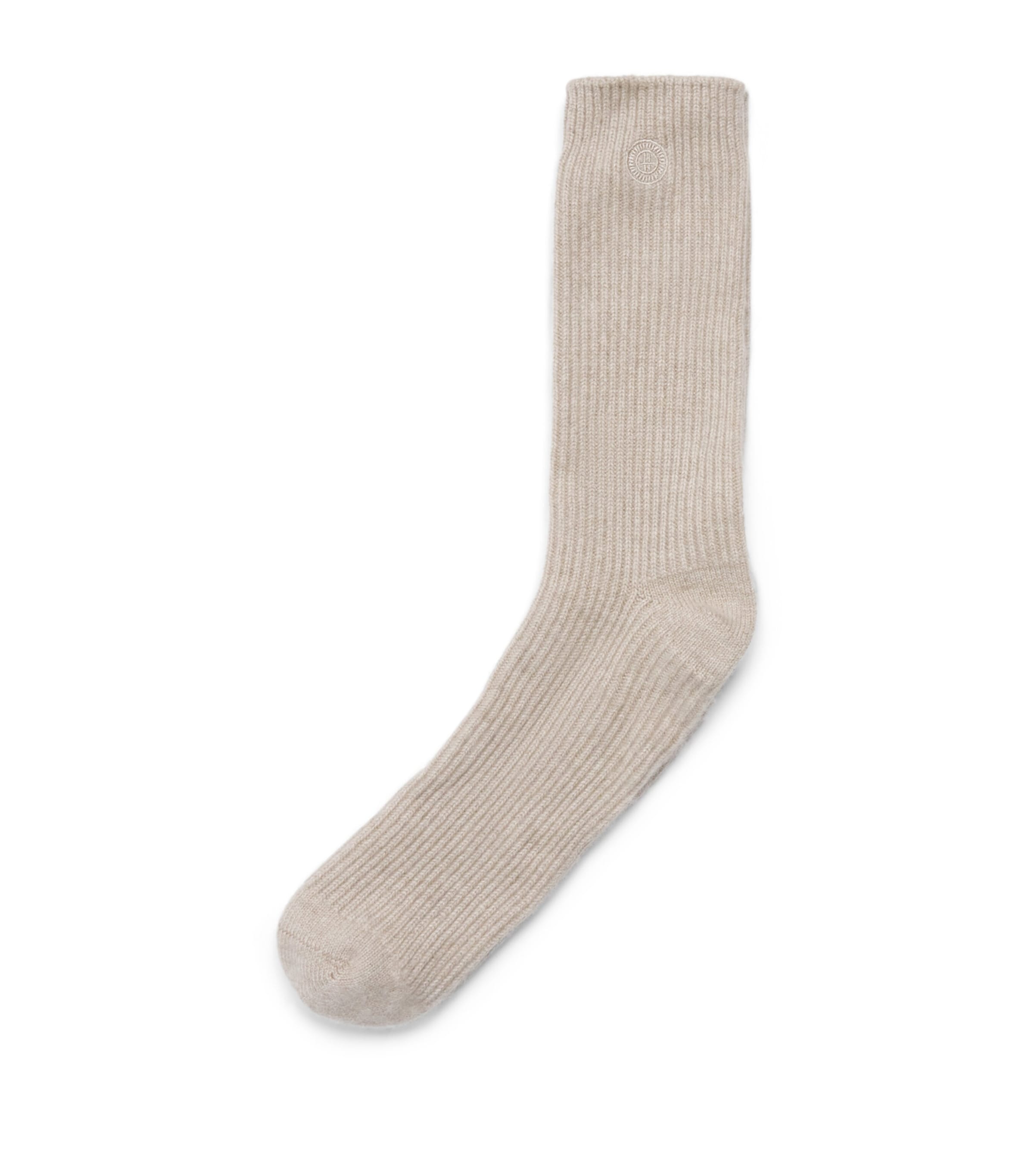 Harrods Mens Cashmere Socks Oatmeal