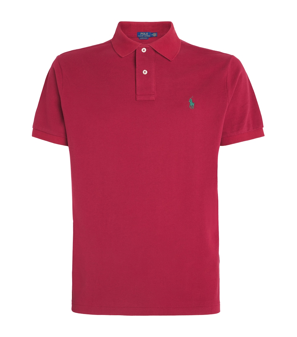 Cotton Mesh Custom-Fit Polo Shirt