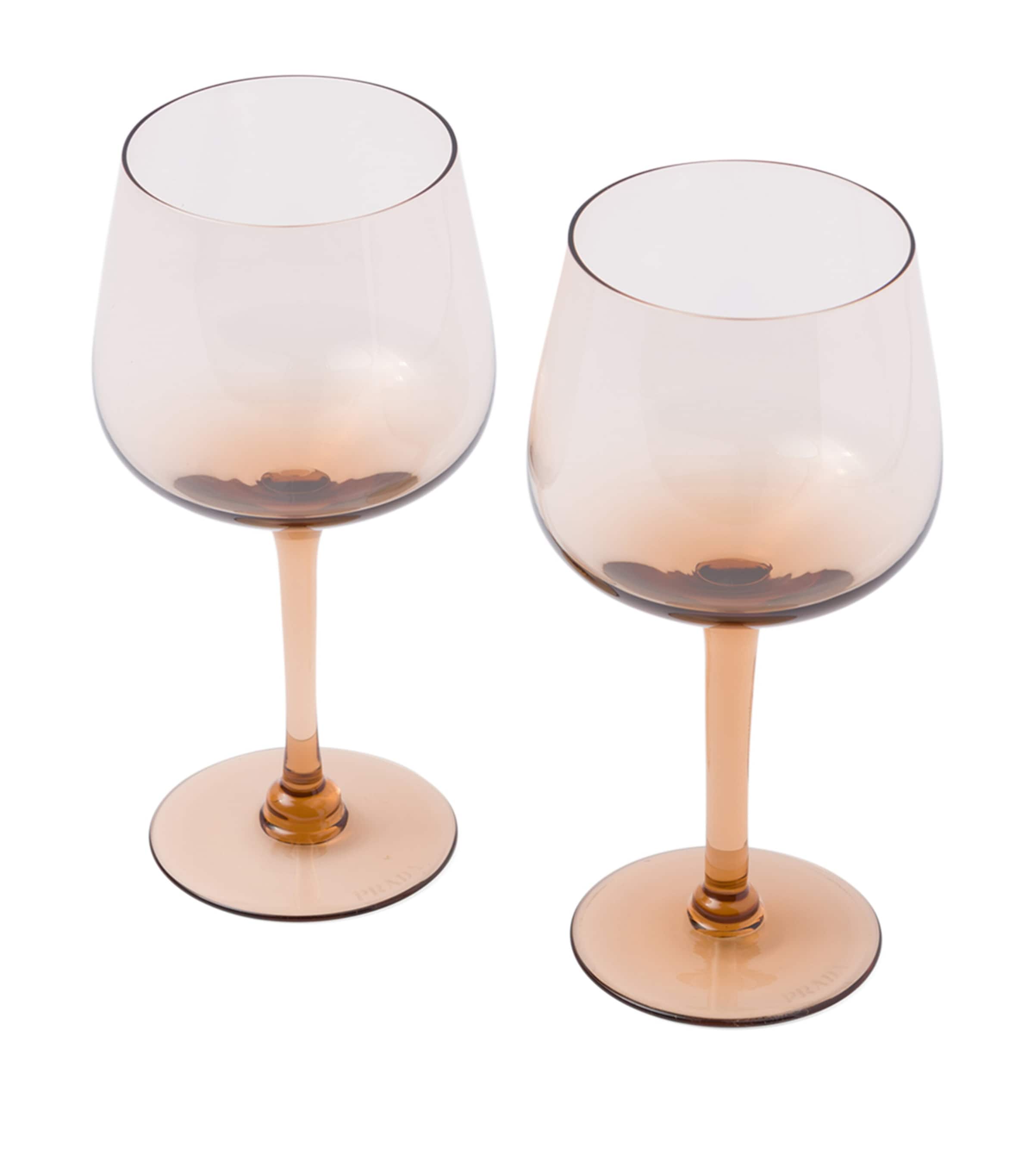 Prada New York Water Glasses (Set of 2)