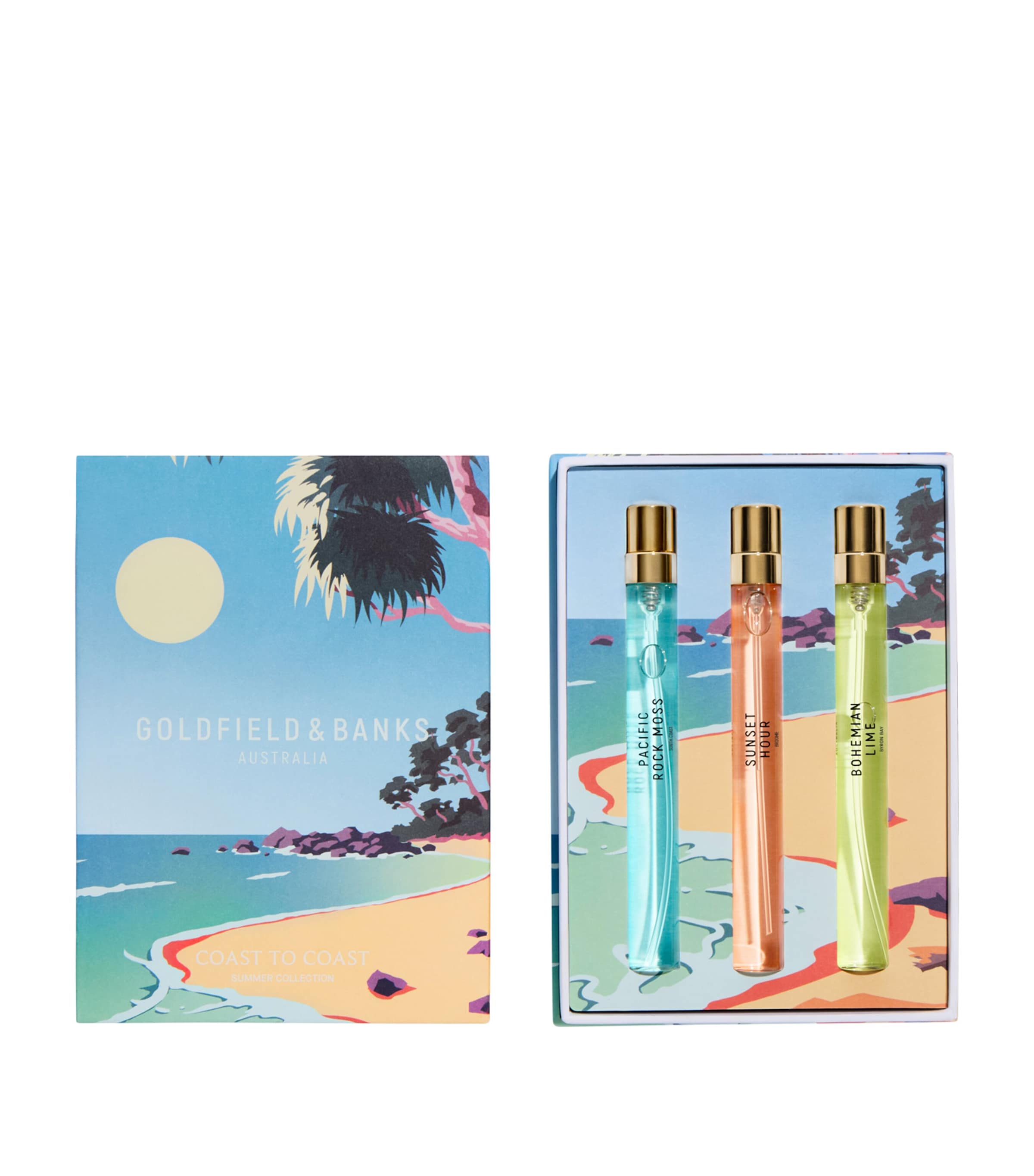Goldfield & Banks Coast to Coast Eau de Parfum Set (3 x 10ml)