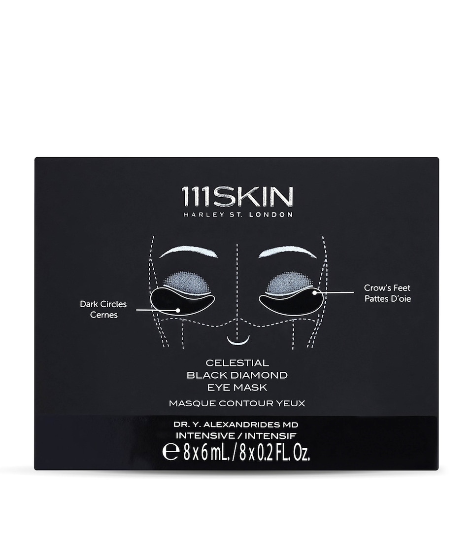 111Skin Celestial Black Diamond Eye Mask (8 x 6ml)
