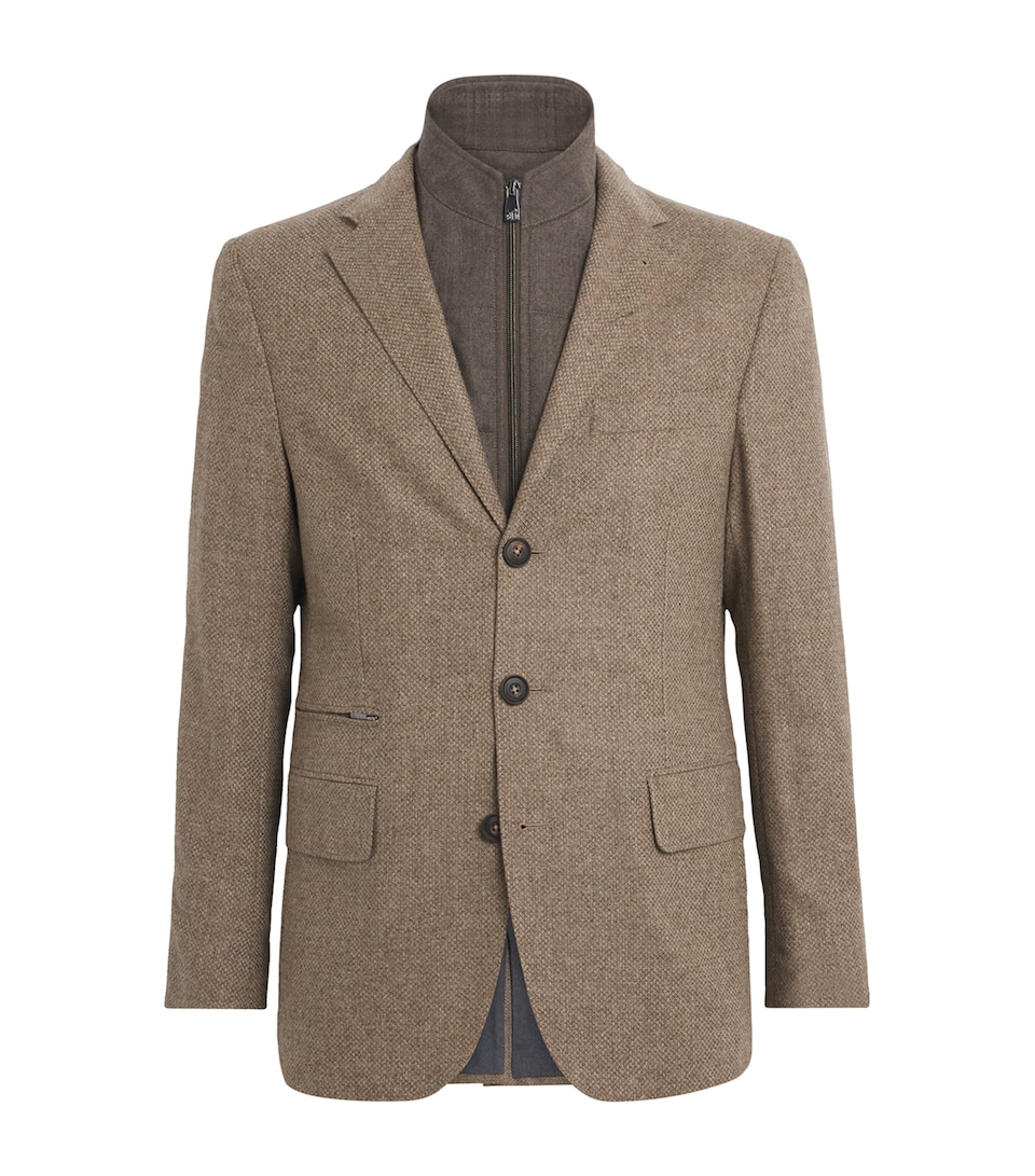 Wool-Cashmere Blazer