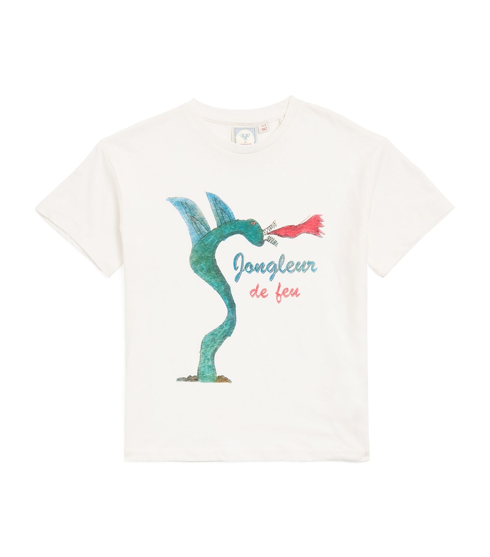 x RHW Organic Cotton Dragon T-Shirt (5-8 Years)