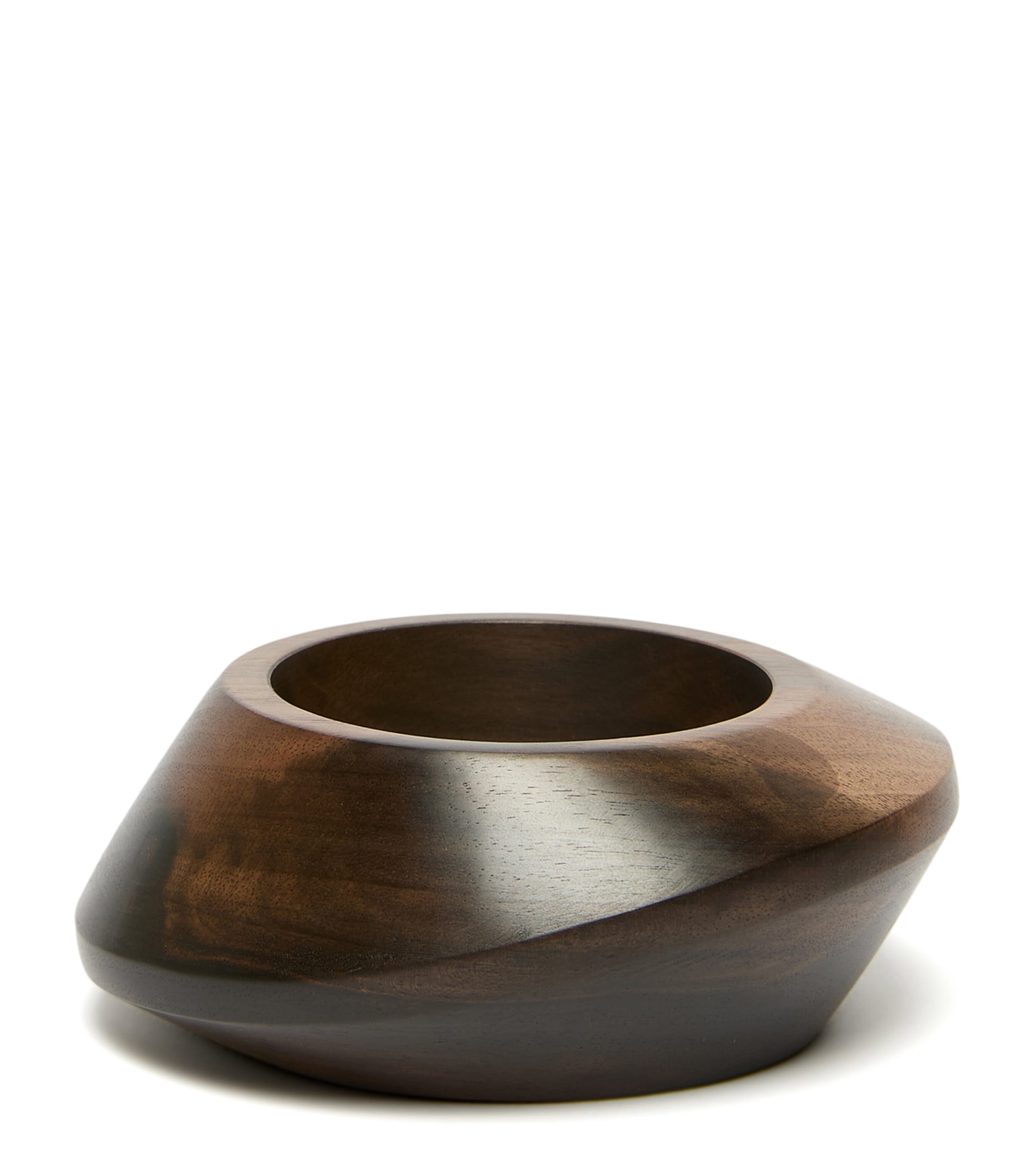 Max Mara Ebony Bangle Bracelet Dark Brown
