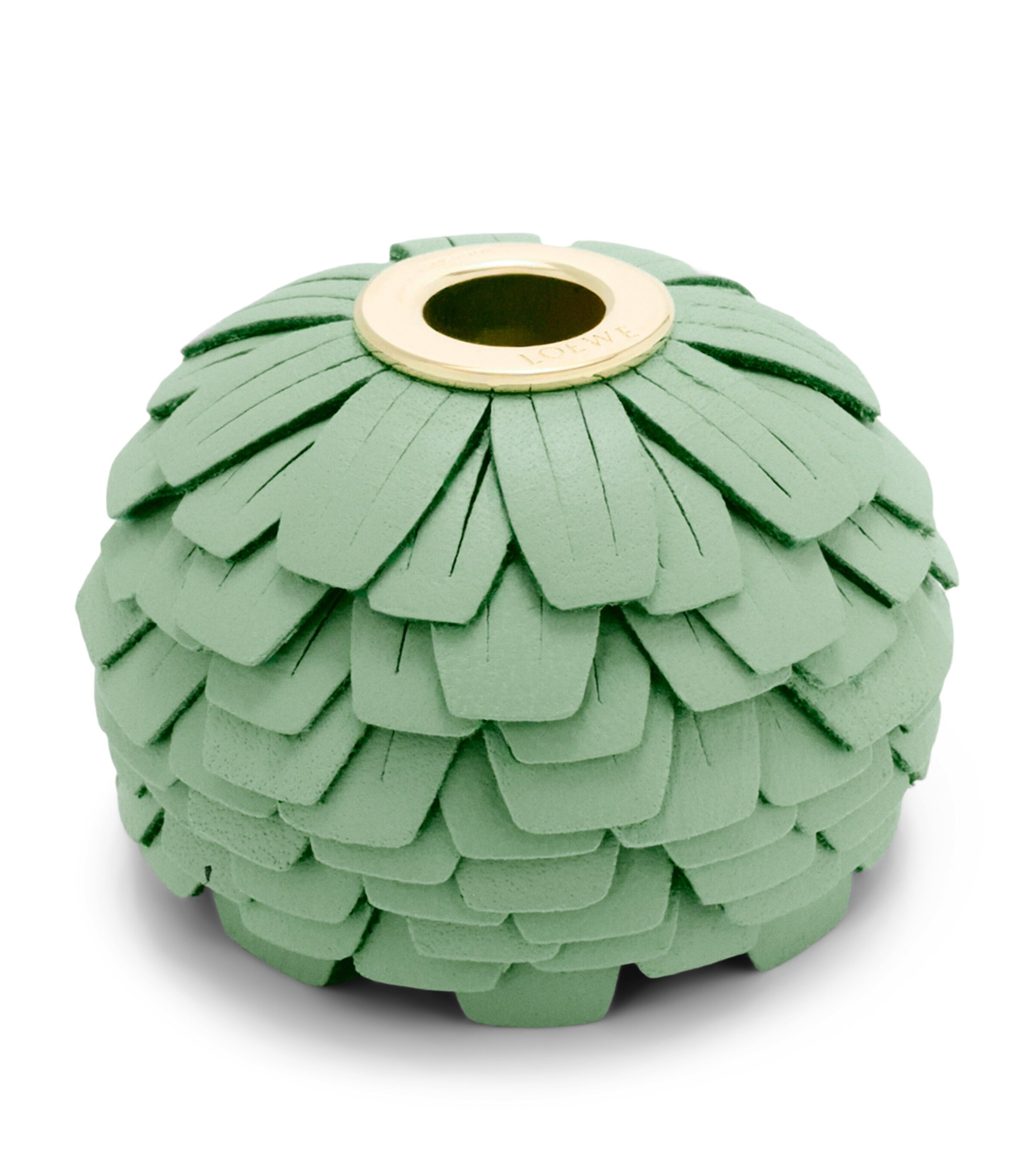 Leather Flower Personalisation Bag Charm