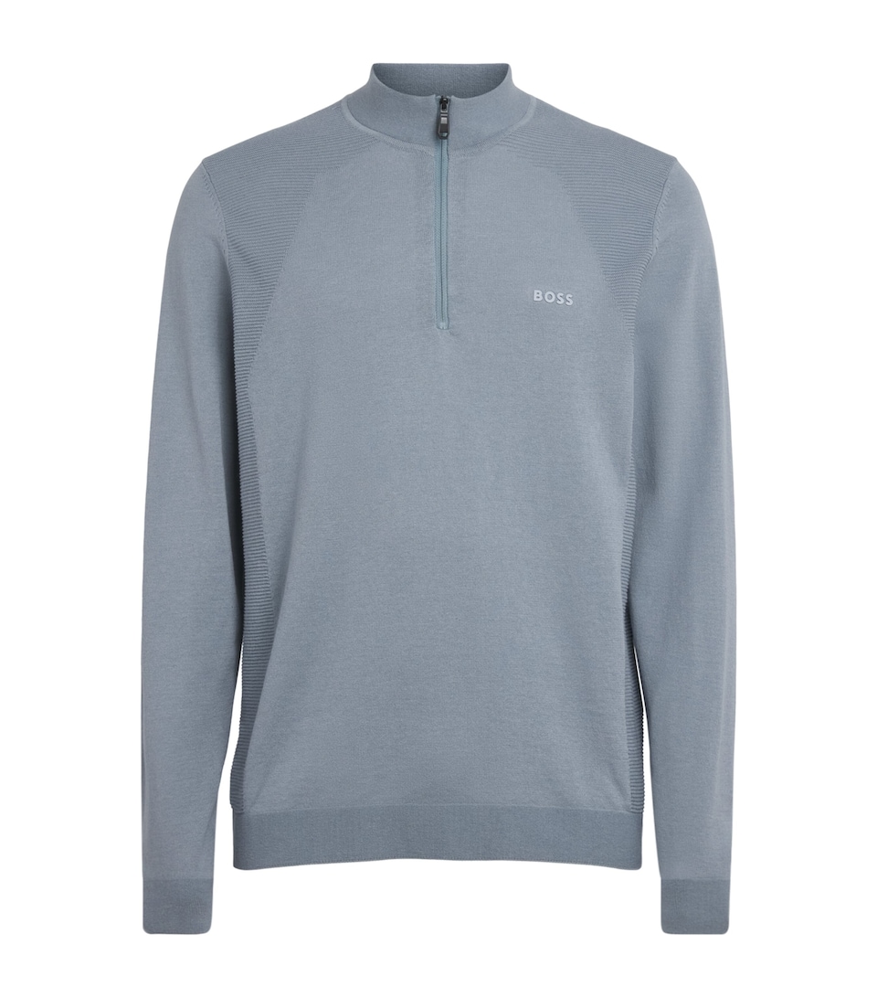 BOSS Mens Momentum Lite Sweatshirt Dark Grey