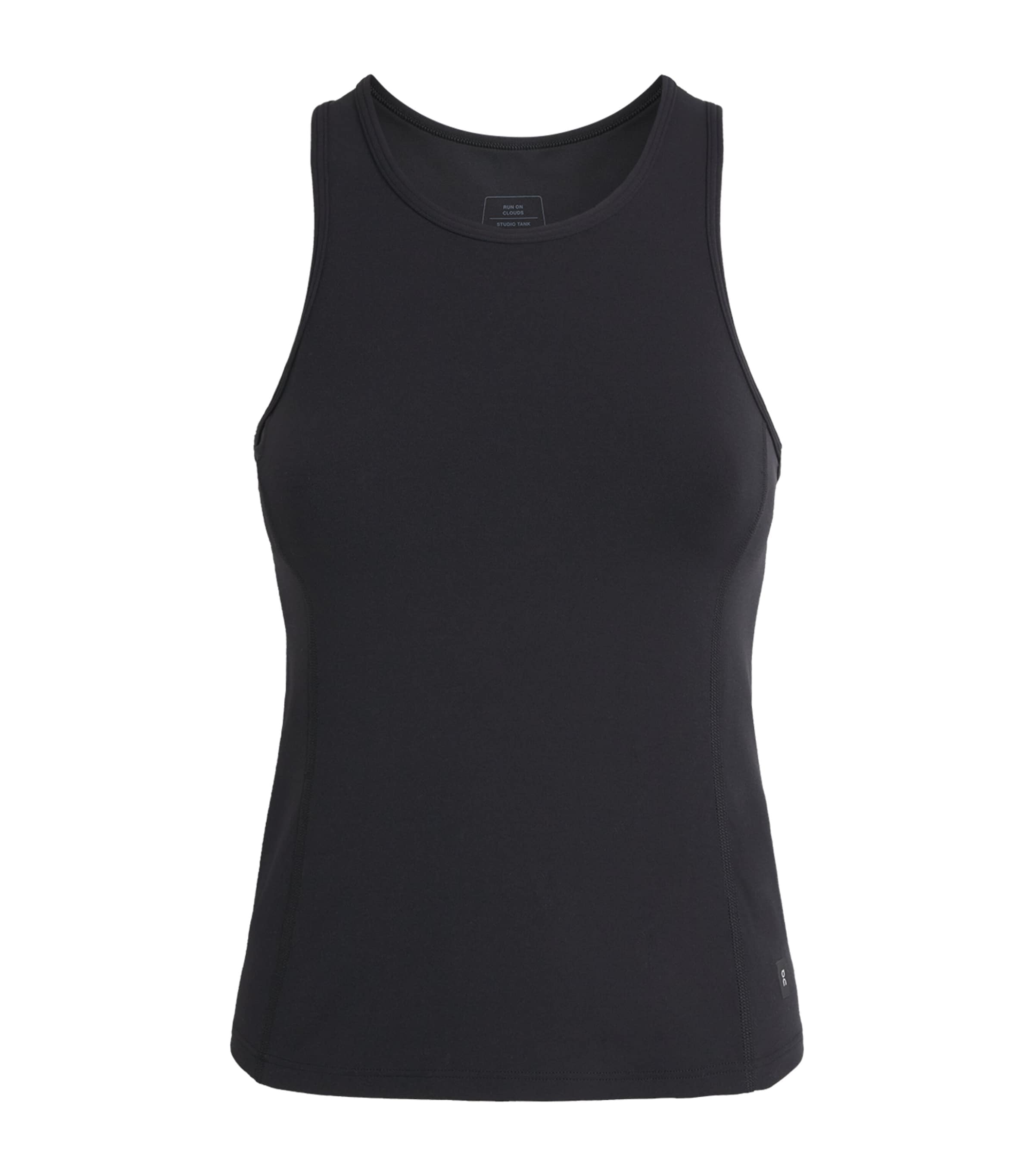 On Womens Studio Vest Top Black