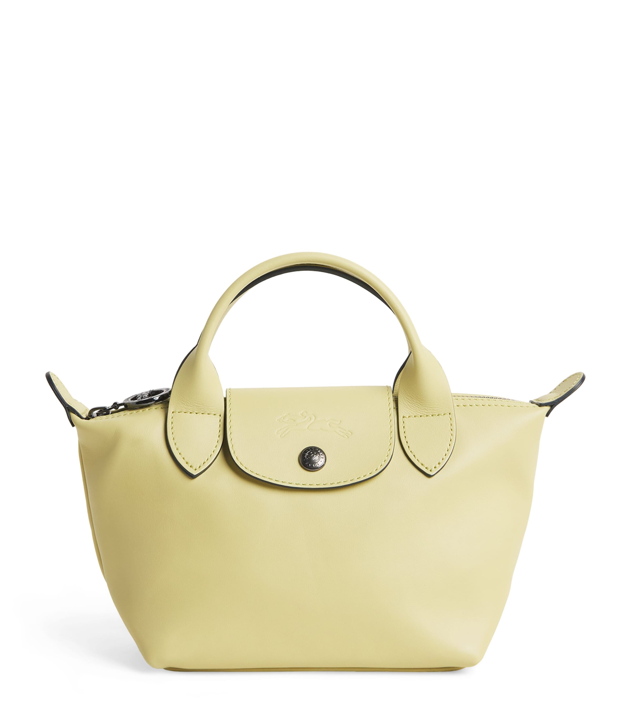 Longchamp Extra Small Leather Le Pliage Xtra Handbag Pistachio
