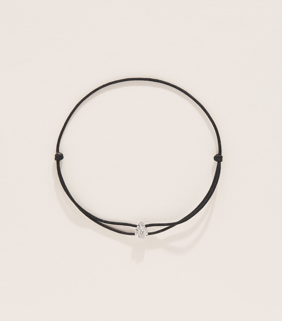 Persée White Gold and Diamond Danaé Cord Bracelet White Gold