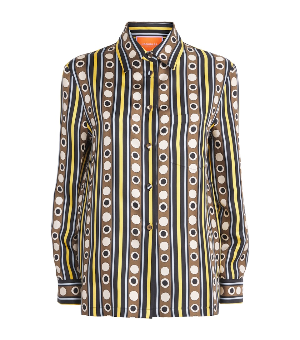 La Doublej Womens Silk Printed Shirt Sanctuary